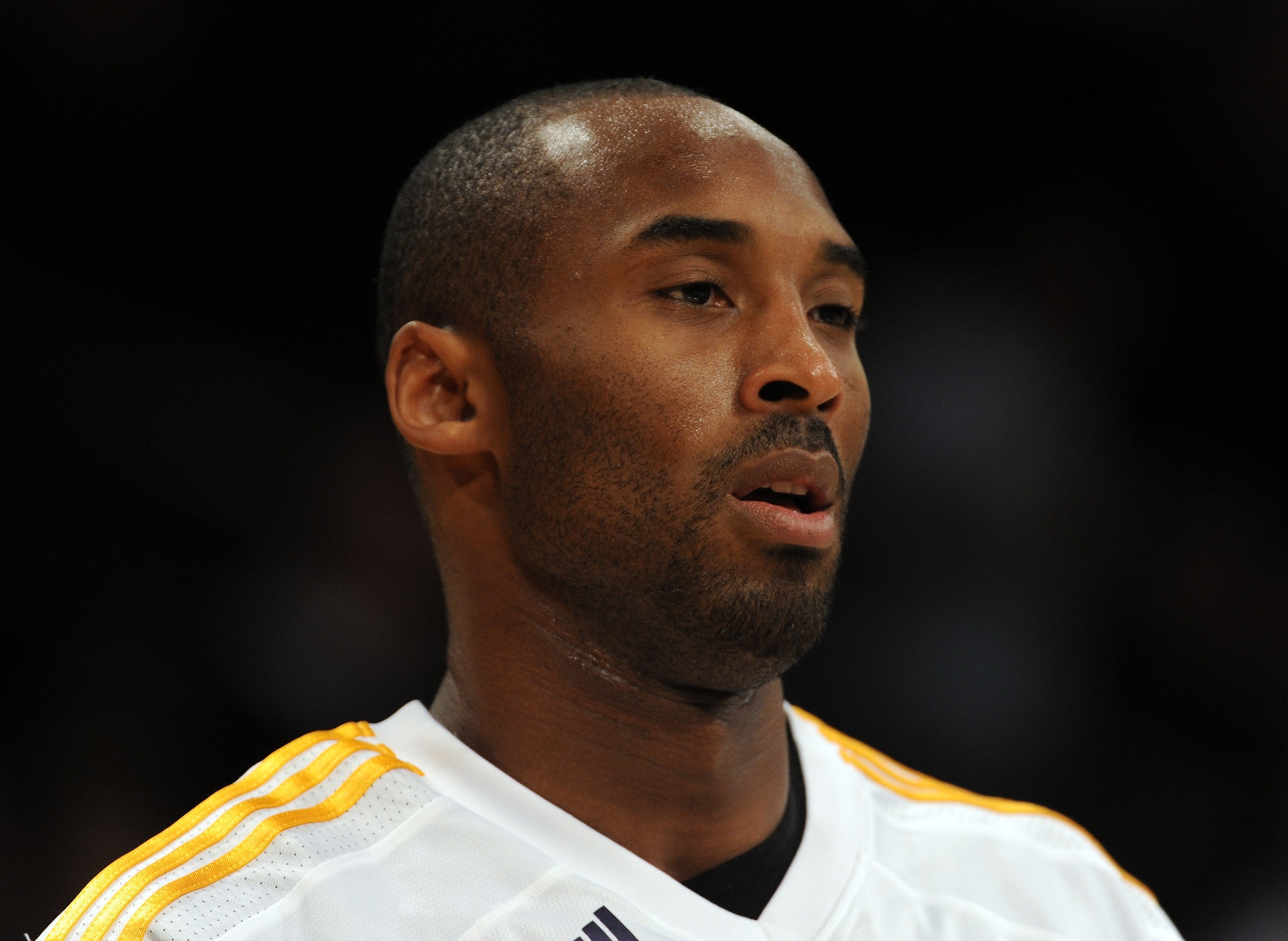 LOS ANGELES, CA - NOVEMBER 07:  Portrait of Kobe Bryant #24 of the Los Angeles Lakers before the game against the Portland Trail Blazers at the Staples Center on November 7, 2010 in Los Angeles, California.  NOTE TO USER: User expressly acknowledges and a