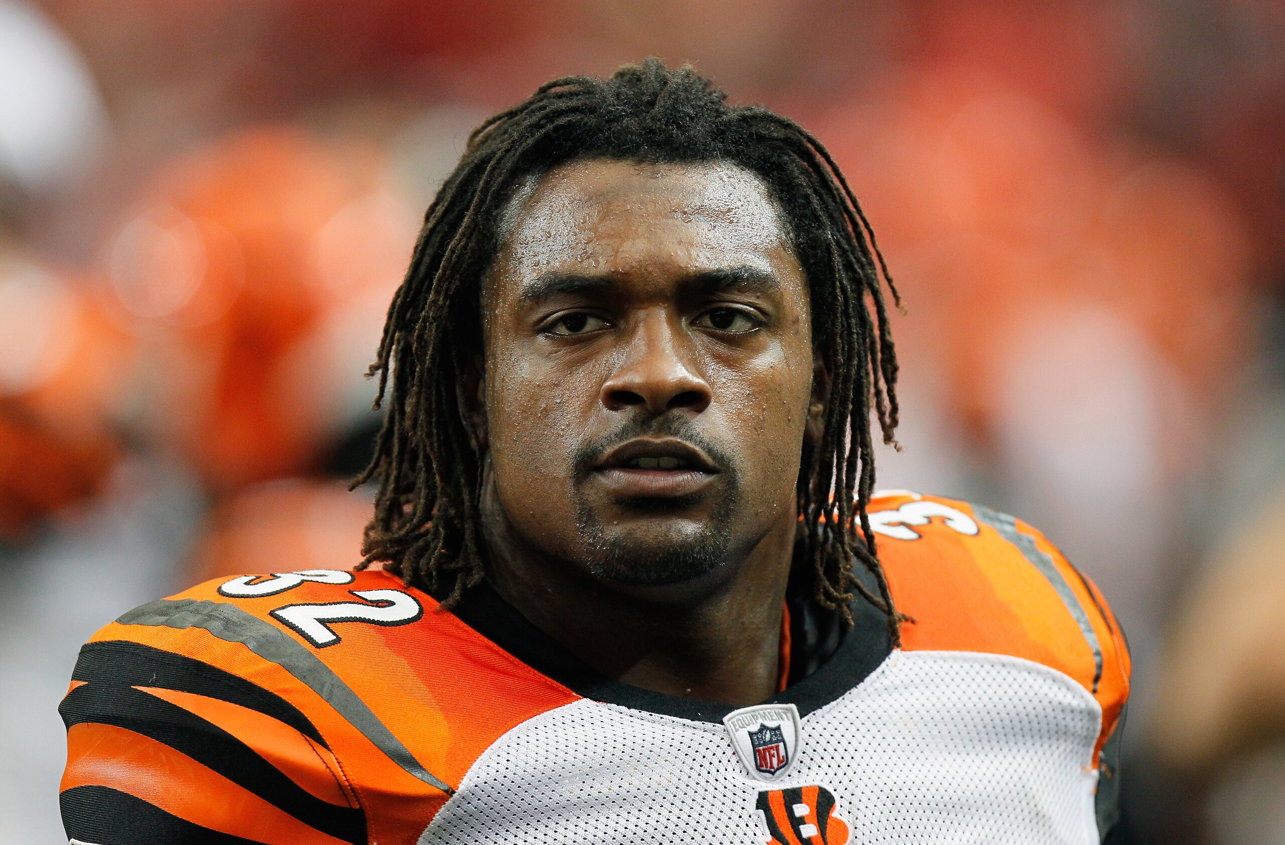 ATLANTA - OCTOBER 24:  Cedric Benson #32 of the Cincinnati Bengals against the Atlanta Falcons at Georgia Dome on October 24, 2010 in Atlanta, Georgia.  (Photo by Kevin C. Cox/Getty Images)