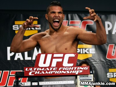 Kris McCray (pictured) meets Carlos Eduardo Rocha in the night's opening fight