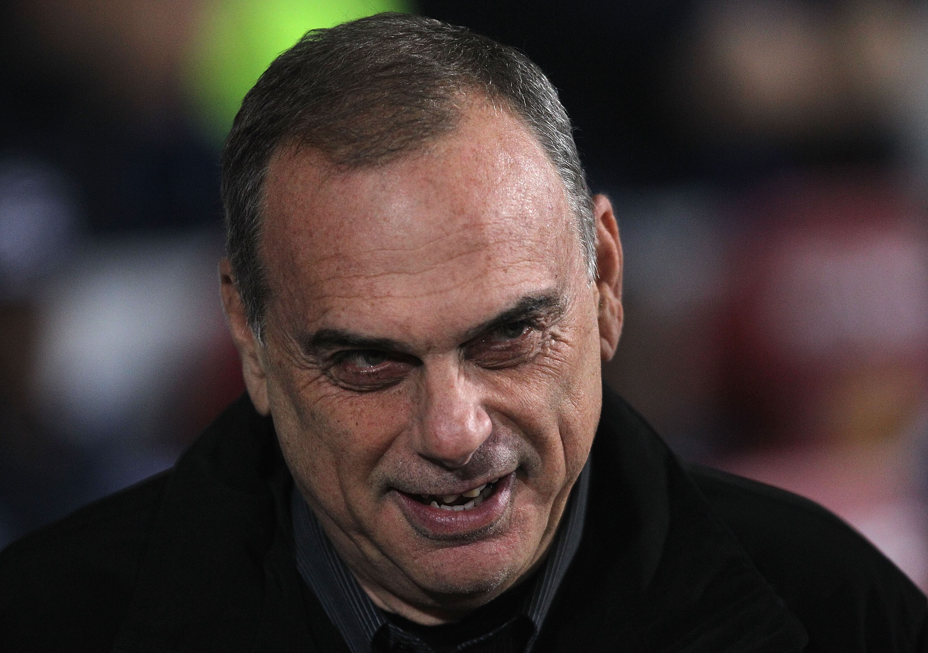 LONDON, ENGLAND - NOVEMBER 10:  West Ham manager Avram Grant looks on ahead of the Barclays Premier League match between West Ham United and West Bromwich Albion at Boleyn Ground on November 10, 2010 in London, England.  (Photo by Hamish Blair/Getty Image