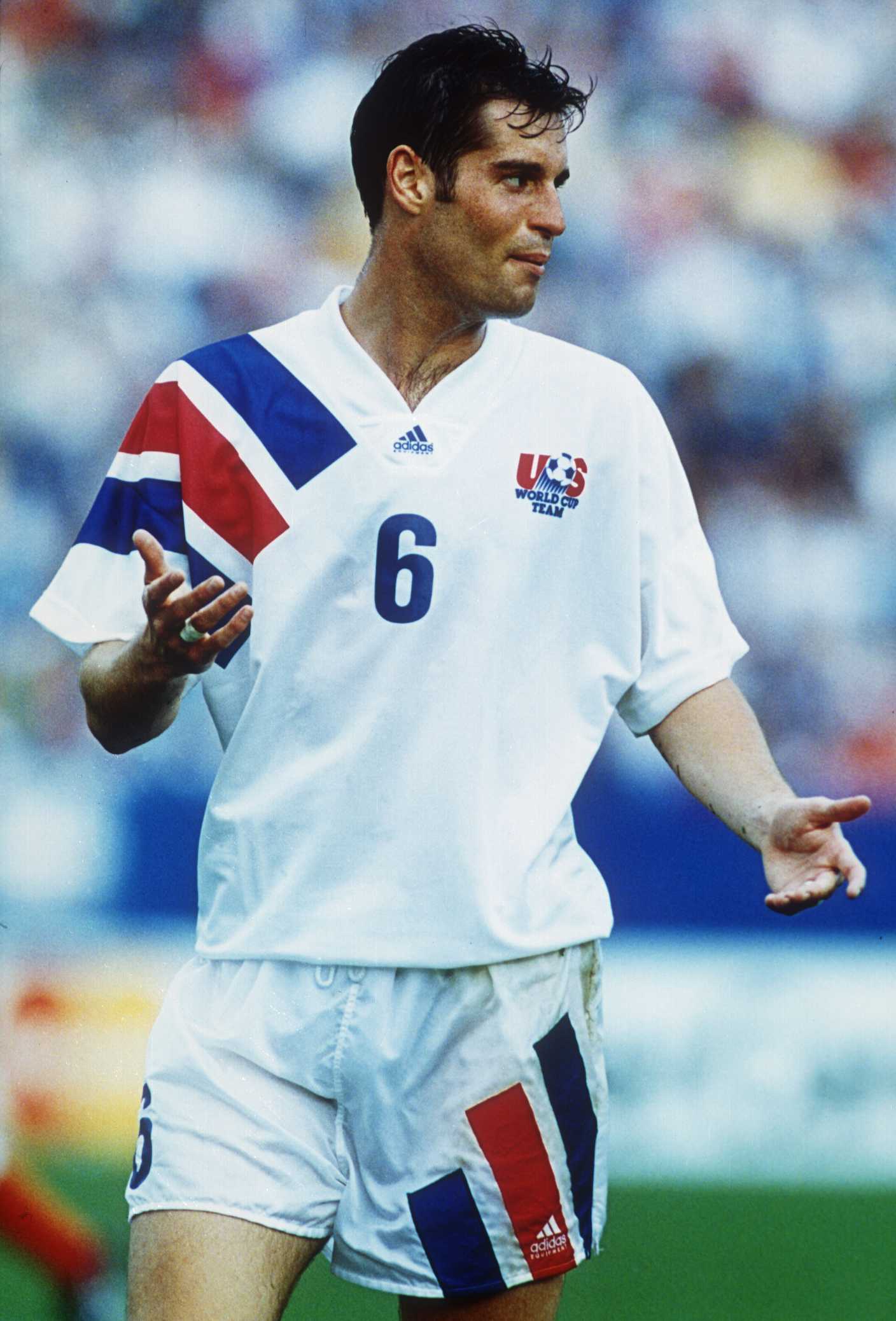 JOHN HARKES OF THE US SOCCER TEAM. Mandatory Credit: Shaun Botterill/ALLSPORT