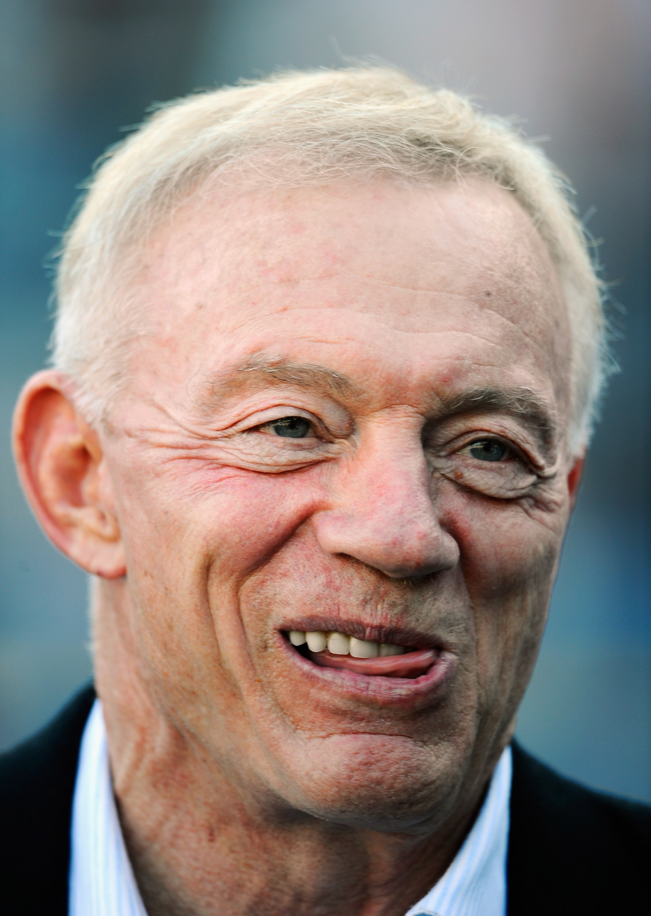 SAN DIEGO - AUGUST 21:  Dallas Cowboys owner Jerry Jones during preseason game against the San Diego Chargers at Qualcomm Stadium on August 21, 2010 in San Diego, California.  (Photo by Kevork Djansezian/Getty Images)