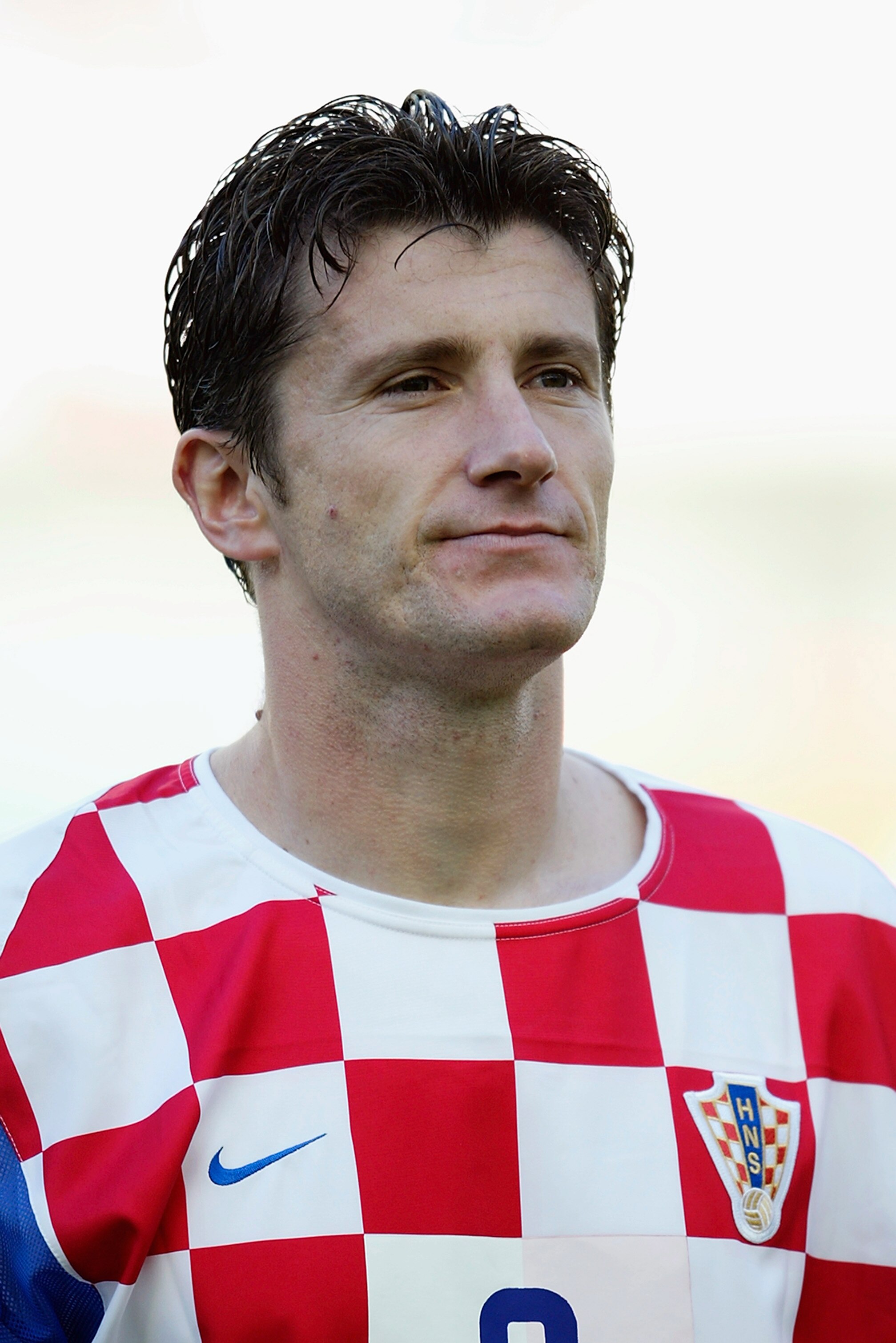 NIIGATA - JUNE 3:  Davor Suker of Croatia during the Croatia v Mexico, Group G, World Cup Group Stage match played at the Niigata Prefectural Stadium, Niigata, Japan on June 3, 2002. Mexico won the match 1-0. (Photo by David Cannon/Getty Images)