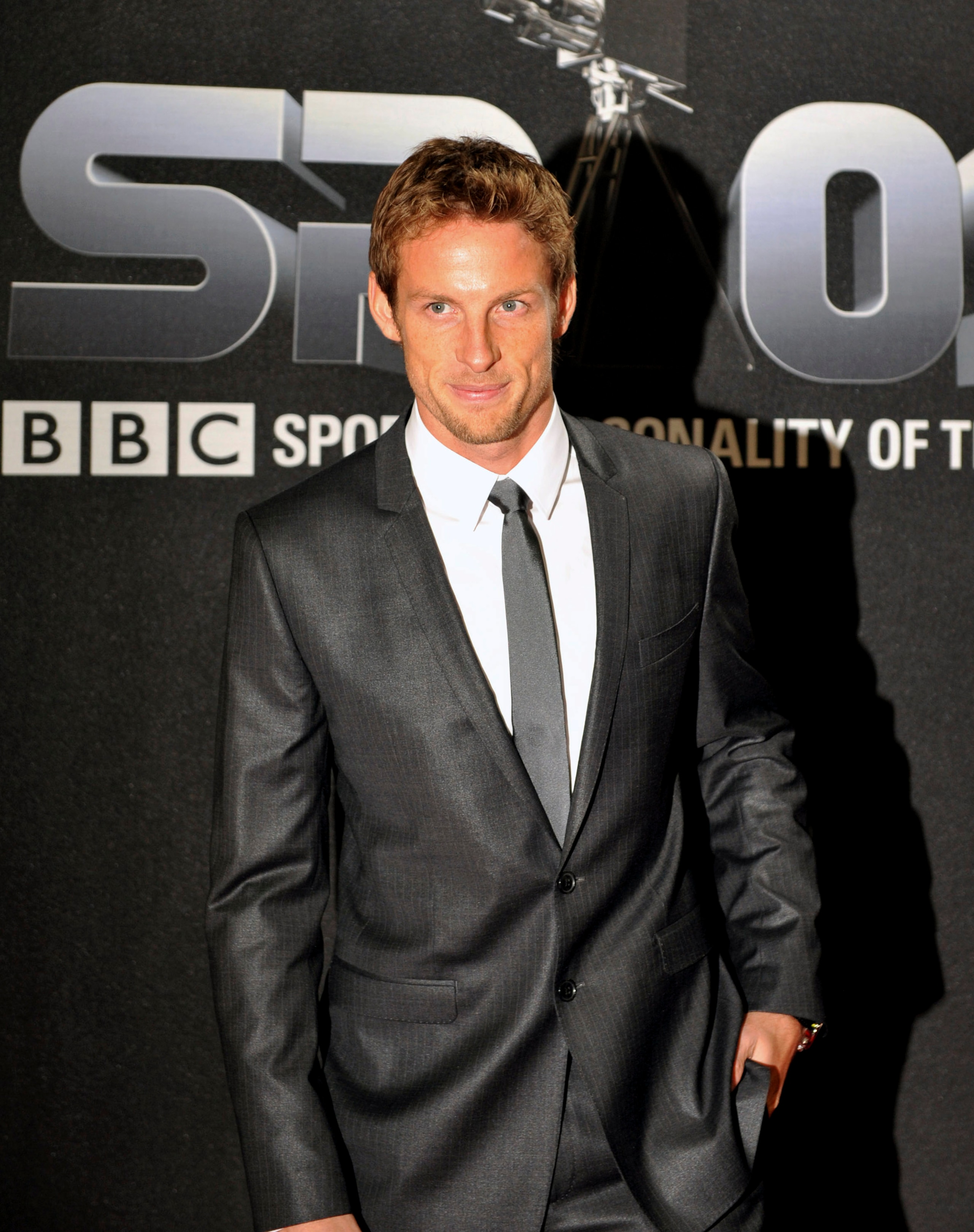 SHEFFIELD, UNITED KINGDOM - DECEMBER 13: Jenson Button attends the BBC Sports Personality Of The Year Awards at Sheffield Arena on December 13, 2009 in Sheffield, England. (Photo by Nick Pickles/Getty Images)