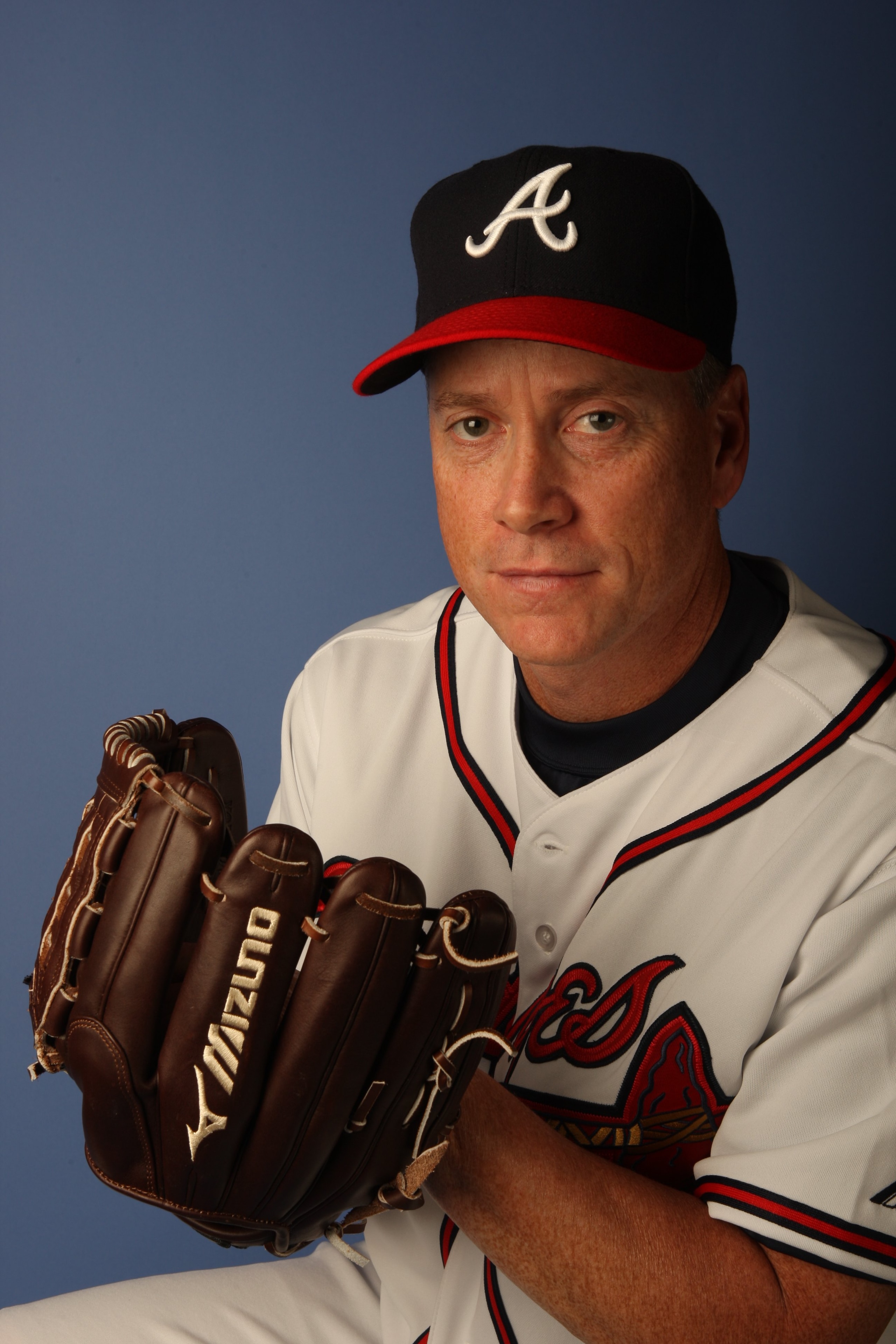 KISSIMMEE, FL - FEBRUARY 25: Tom Glavine #47 of the Atlanta Braves poses during Photo Day on February 25, 2008 at Disney's Wide World of Sports in Kissimmee, Florida. (Photo by Elsa/Getty Images) KISSIMMEE, FL - FEBRUARY 25: Tom Glavine #47 of the Atlanta Braves poses during Photo Day on February 25, 2008 at Disney's Wide World of Sports in Kissimmee, Florida. (Photo by Elsa/Getty Images)