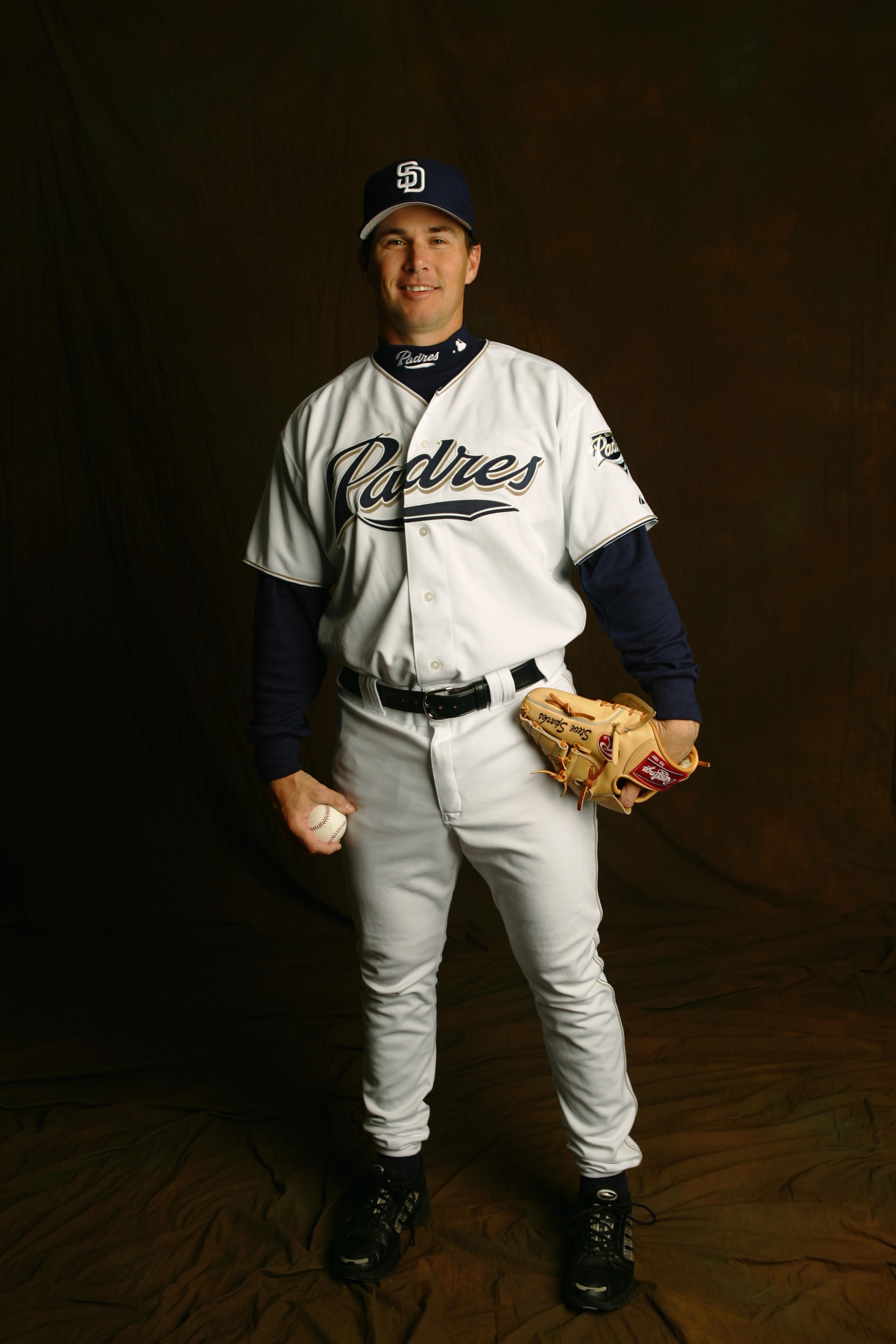 PEORIA, AZ - FEBRUARY 26: Steve Sparks #47 of the San Diego Padres poses for a portrait during the San Diego Padres Photo Day at Peoria Stadium on February 26, 2005 in Peoria, Arizona. (Photo by Nick Laham/Getty Images) PEORIA, AZ - FEBRUARY 26: Steve Sparks #47 of the San Diego Padres poses for a portrait during the San Diego Padres Photo Day at Peoria Stadium on February 26, 2005 in Peoria, Arizona. (Photo by Nick Laham/Getty Images)
