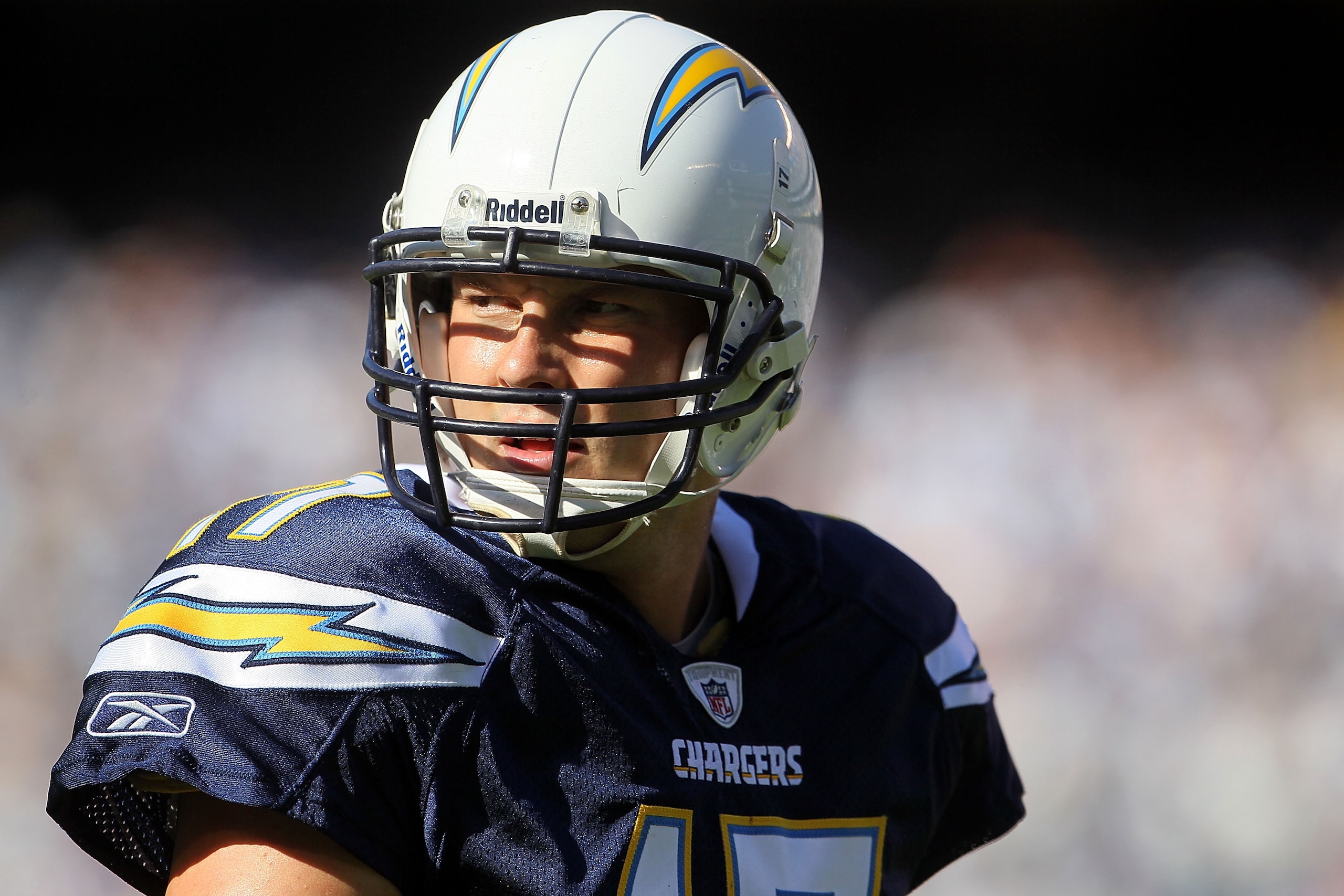 SAN DIEGO - OCTOBER 31:  Quarterback Philip Rivers #17 of the San Diego Chargers plays in the game against the Tennessee Titans at Qualcomm Stadium on October 31, 2010 in San Diego, California. The Chargers defeated the Titans 33-25.  (Photo by Jeff Gross