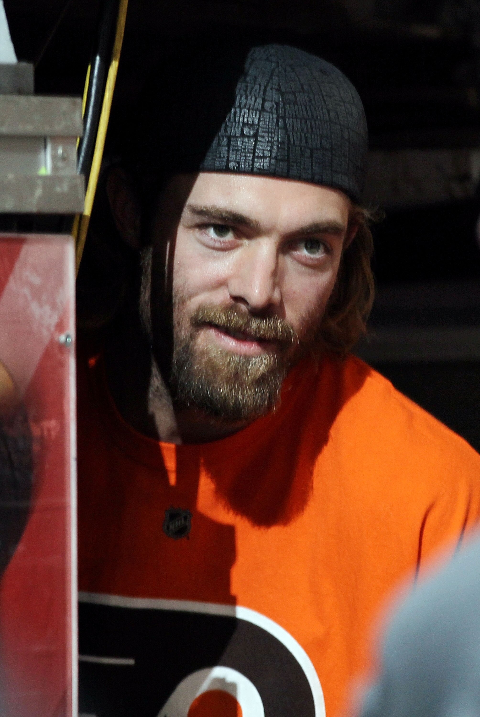 PHILADELPHIA - OCTOBER 26:  Jayson Werth of the Philadelphia Phillies attends the NHL game between the Buffalo Sabres and the Philadelphia Flyers on October 26, 2010 at Wells Fargo Center in Philadelphia, Pennsylvania. The Flyers defeated the Sabres 6-3.