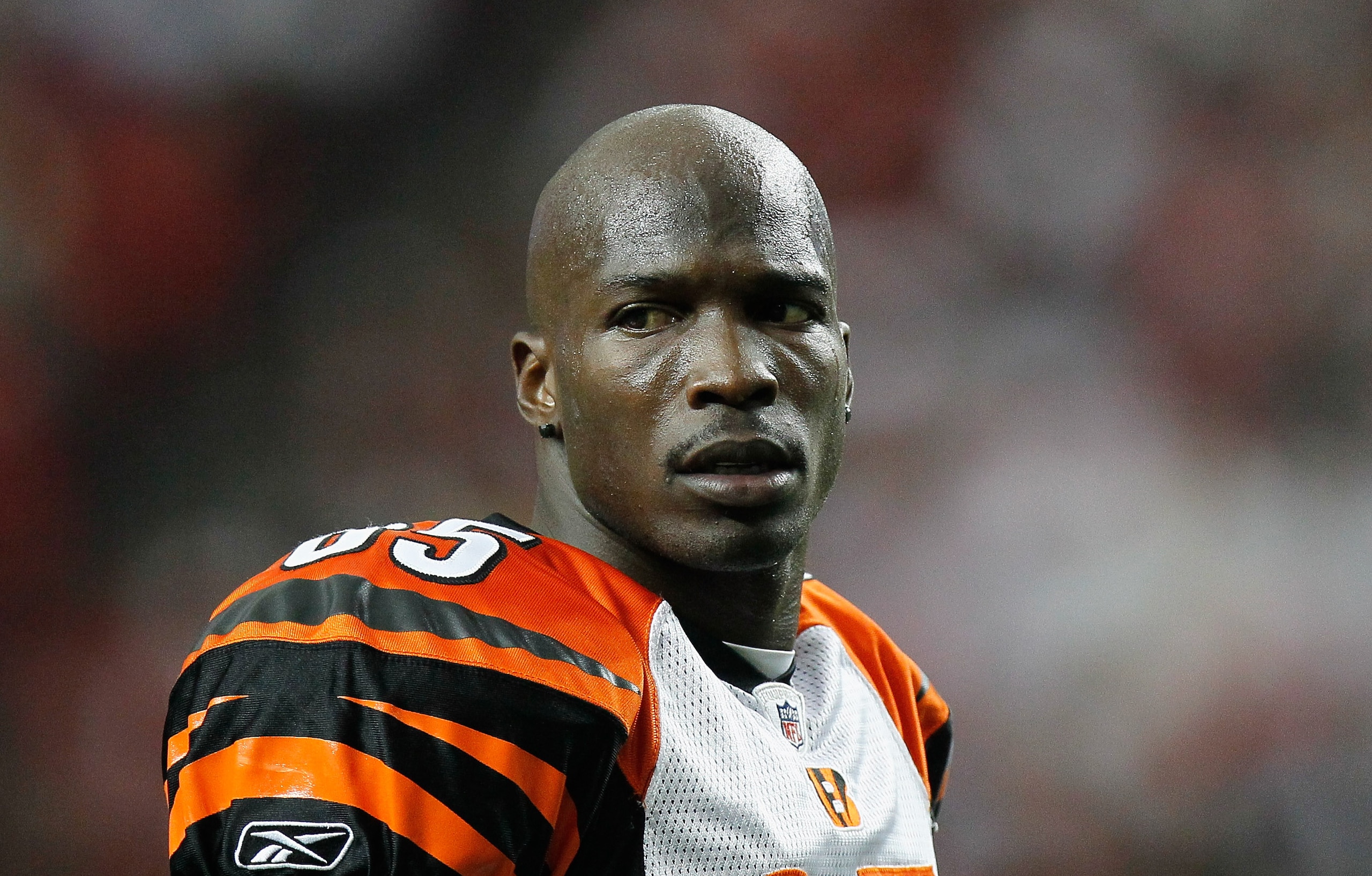 ATLANTA - OCTOBER 24:  Chad Ochocinco #85 of the Cincinnati Bengals against the Atlanta Falcons at Georgia Dome on October 24, 2010 in Atlanta, Georgia.  (Photo by Kevin C. Cox/Getty Images)