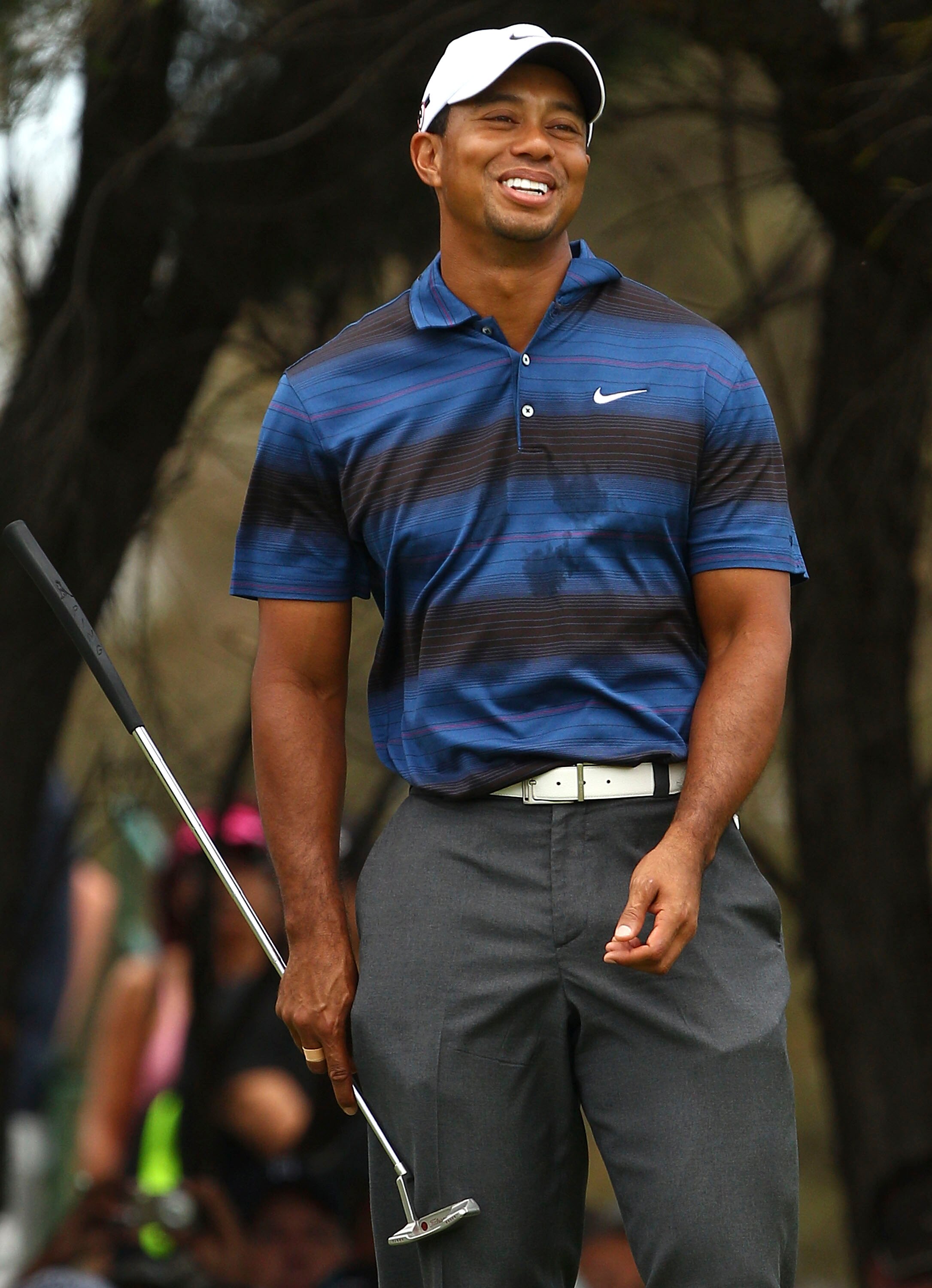 MELBOURNE, AUSTRALIA - NOVEMBER 12:  Tiger Woods of the USA during round 2 of the Australian Masters at The Victoria Golf Club on November 12, 2010 in Melbourne, Australia.  (Photo by Lucas Dawson/Getty Images)