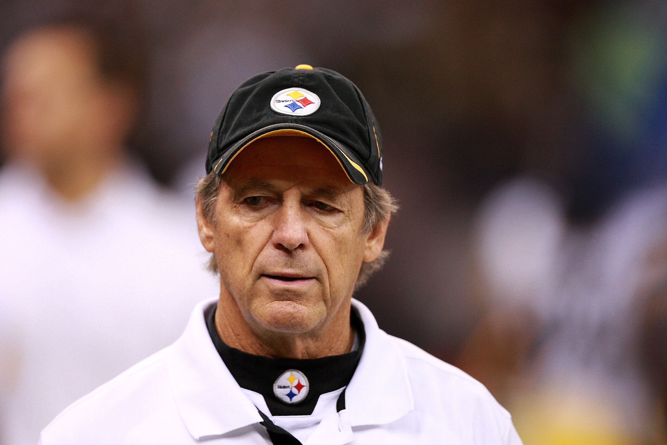 NEW ORLEANS - OCTOBER 31:  Defensive Co-ordinator Dick LeBeau of the Pittsburgh Steelers is seen on the sidelines before the game against the New Orleans Saints at Louisiana Superdome on October 31, 2010 in New Orleans, Louisiana.  The Saints won 20-10 ov