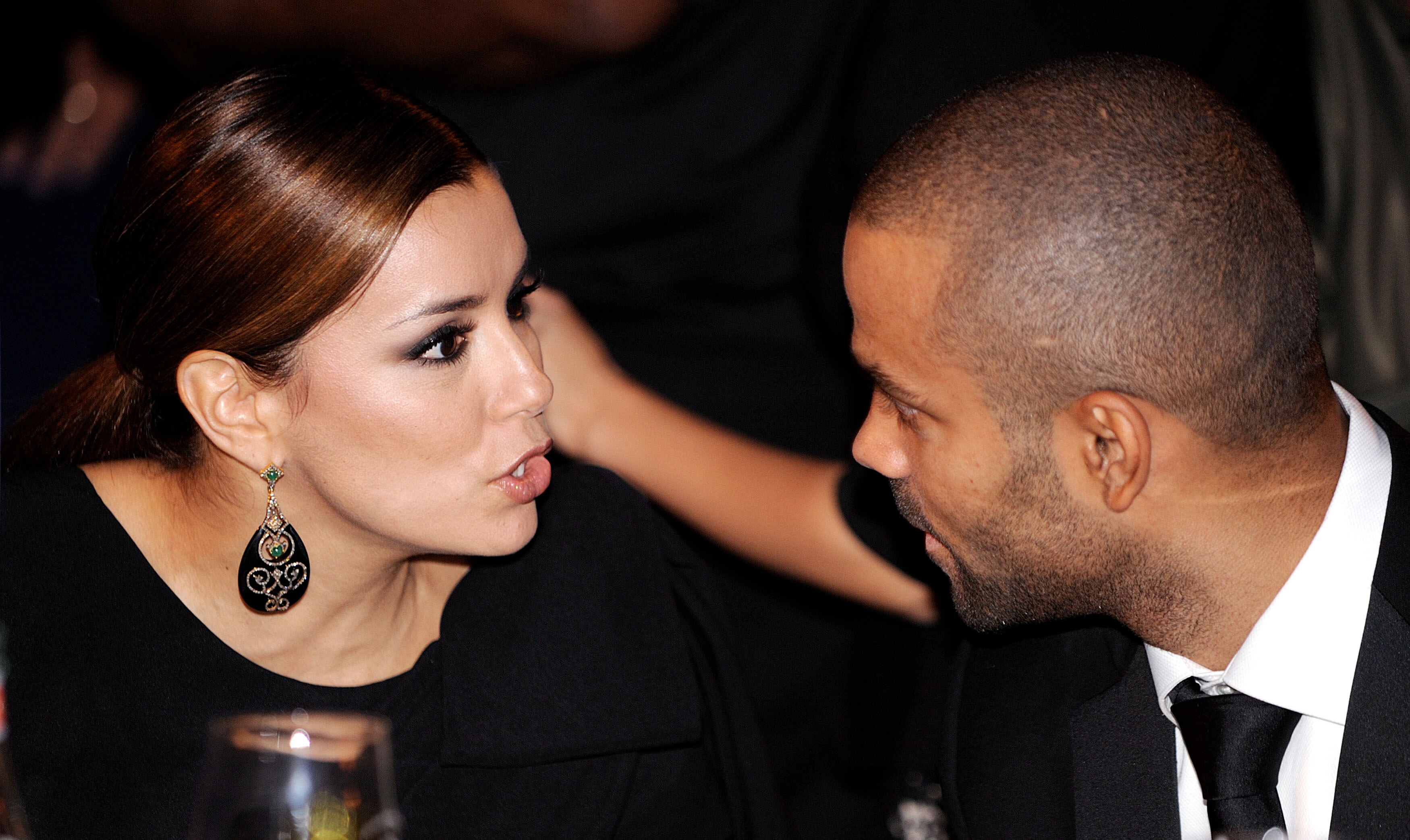 WASHINGTON - SEPTEMBER 15:  (AFP OUT) Actress Eva Longoria (L) and NBA player Tony Parker attend the Congressional Hispanic Caucus Institute's 33rd Annual Awards Gala at the Washington Convention Center September 15, 2010 in Washington, DC. President Bara