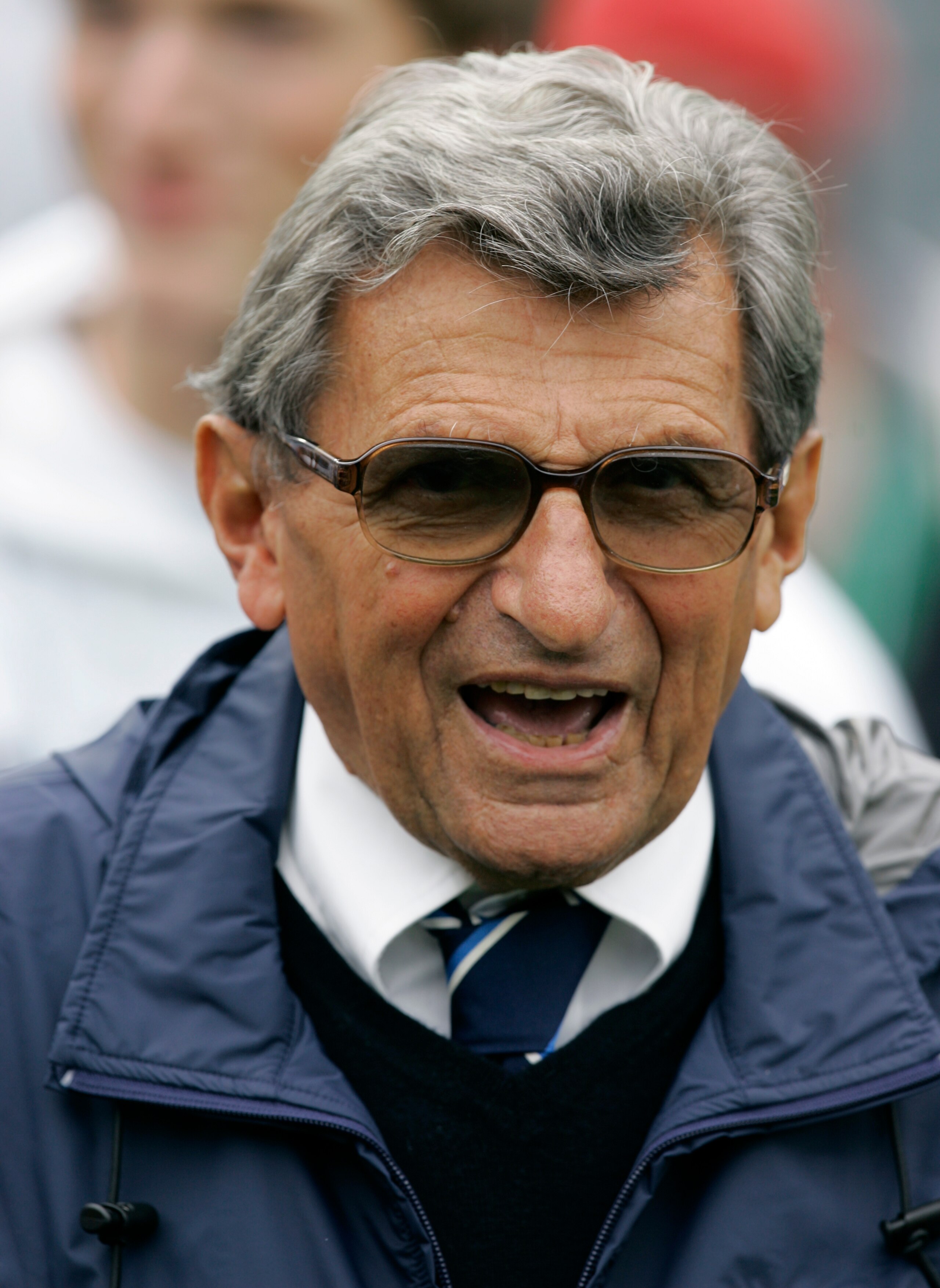 STATE COLLEGE, PA - SEPTEMBER 12: Head coach Joe Paterno of the Penn State Nittany Lions walks on the sideline before the start of their game against the Syracuse Orangemen   at Beaver Stadium  September 12, 2009 in State College, Pennsylvania.  (Photo by