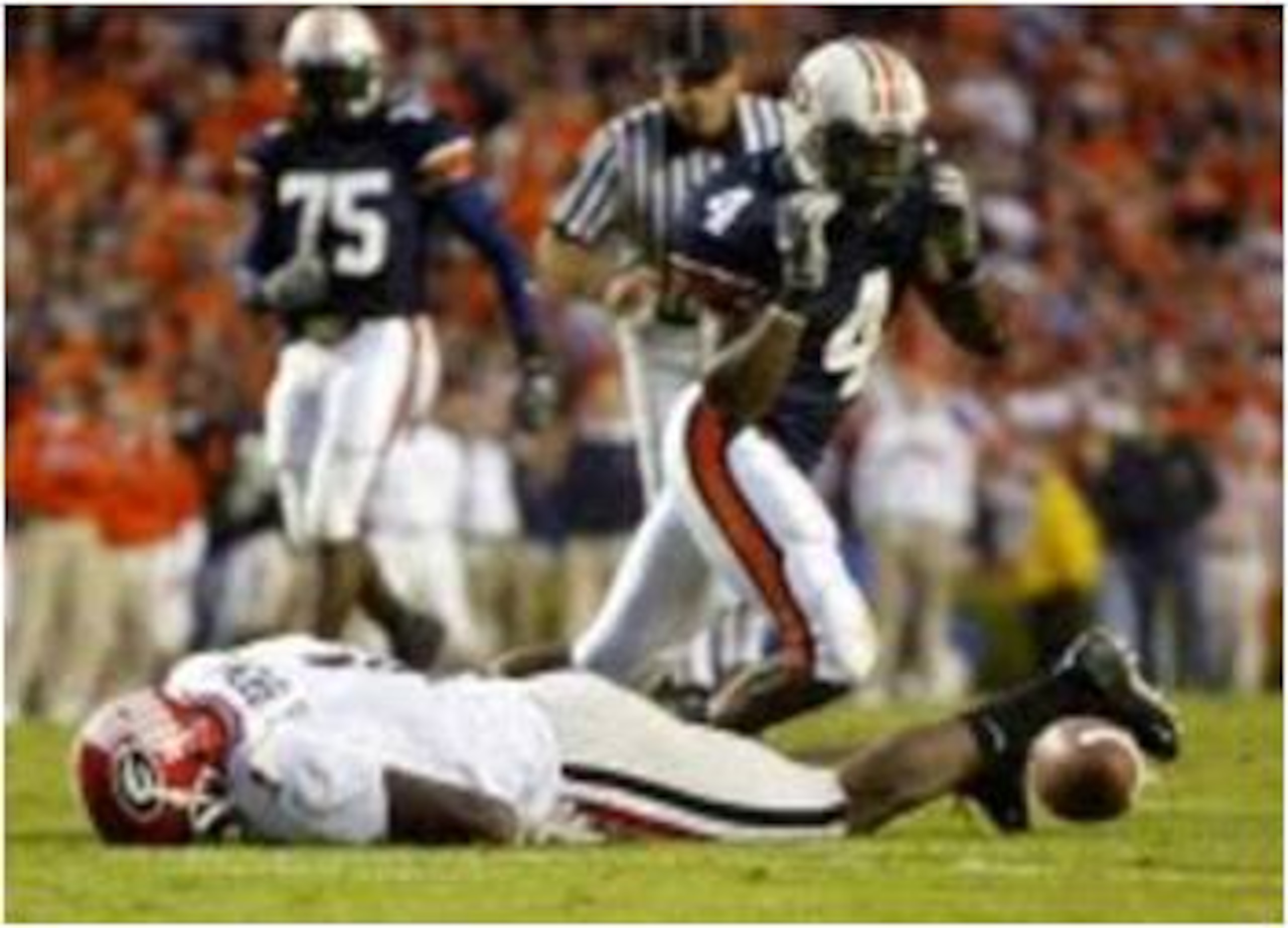 The "Hit" Reggie Brown will never forget.  Junior Rosegreen 2004