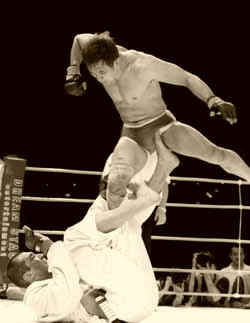 Hey we're supposed to grapple, remember?
