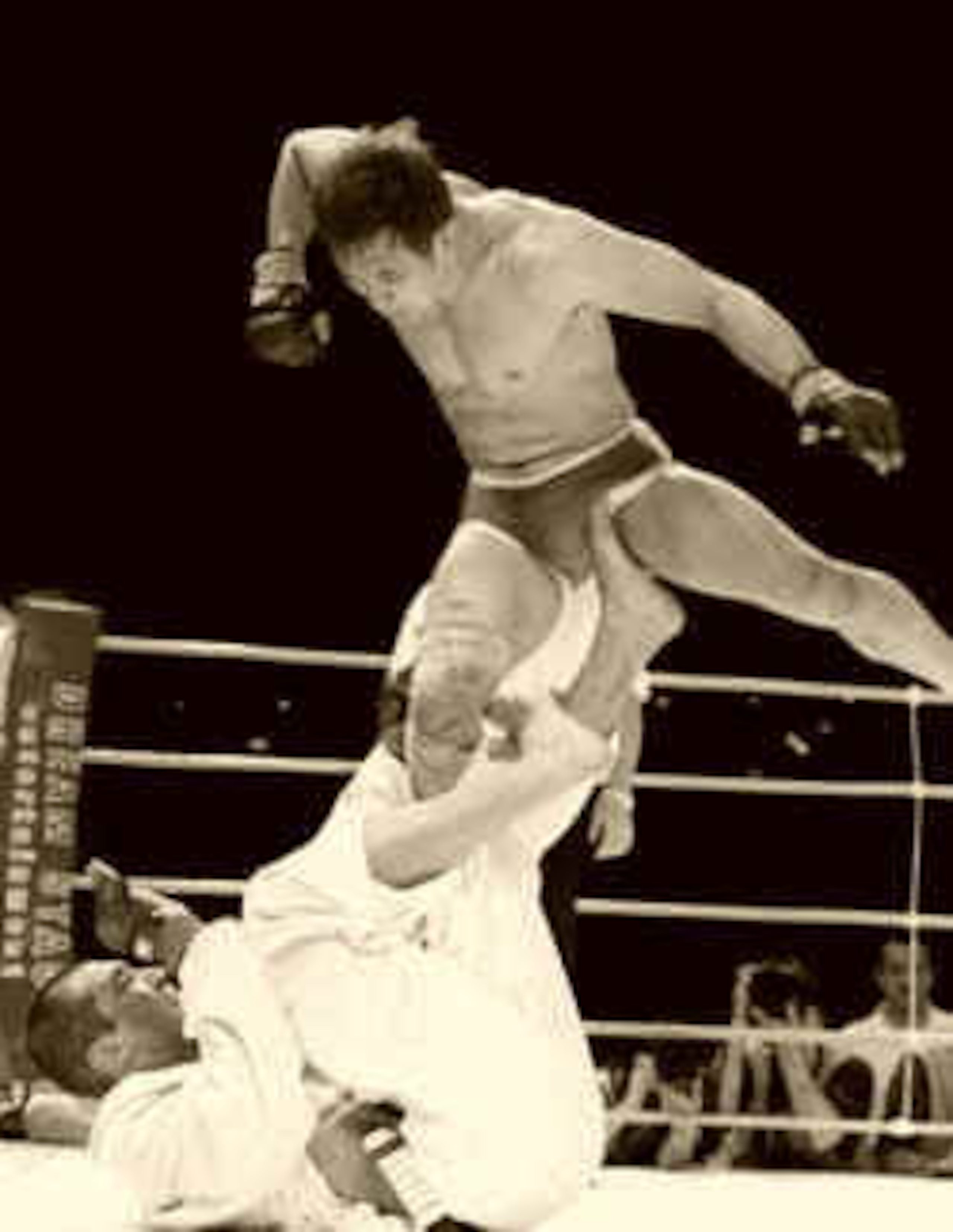 Hey we're supposed to grapple, remember?