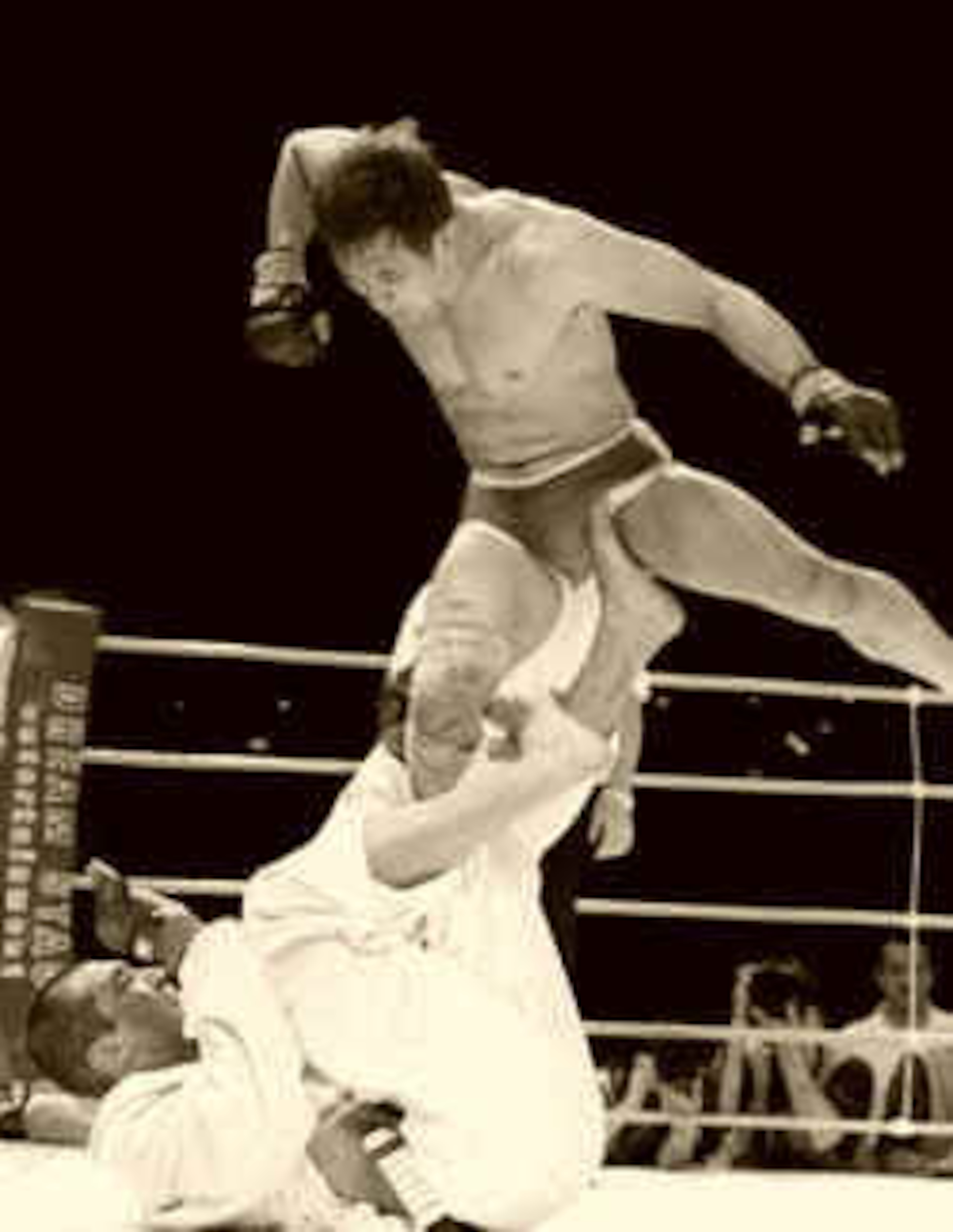 Hey we're supposed to grapple, remember?