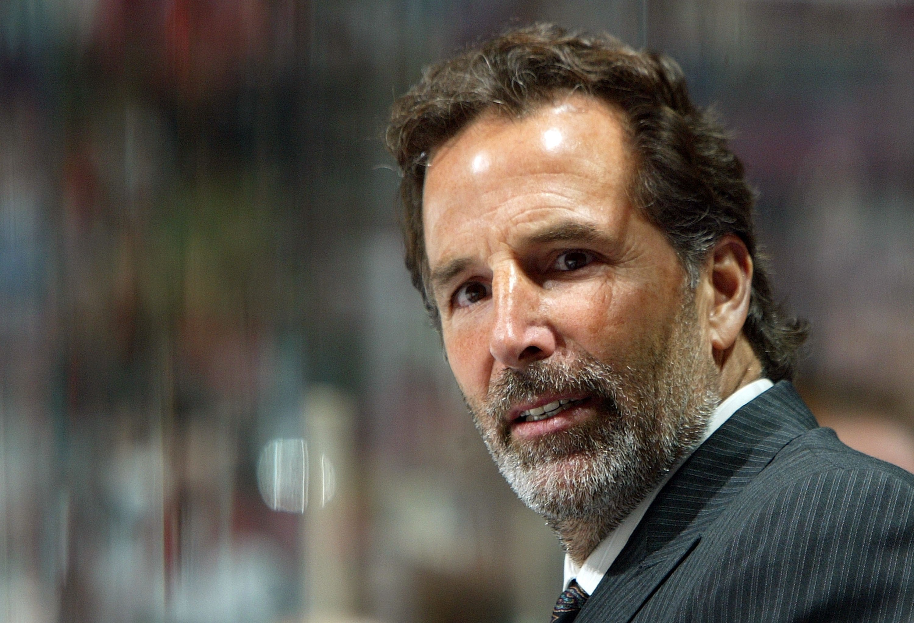 EAST RUTHERFORD, NJ - APRIL 14:  Head coach John Tortorella of the Tampa Bay Lightning watches his team against the New Jersey Devils in Game 2 of the 2007 Eastern Conference Quarterfinals on April 14, 2007 at Continental Airlines Arena in East Rutherford