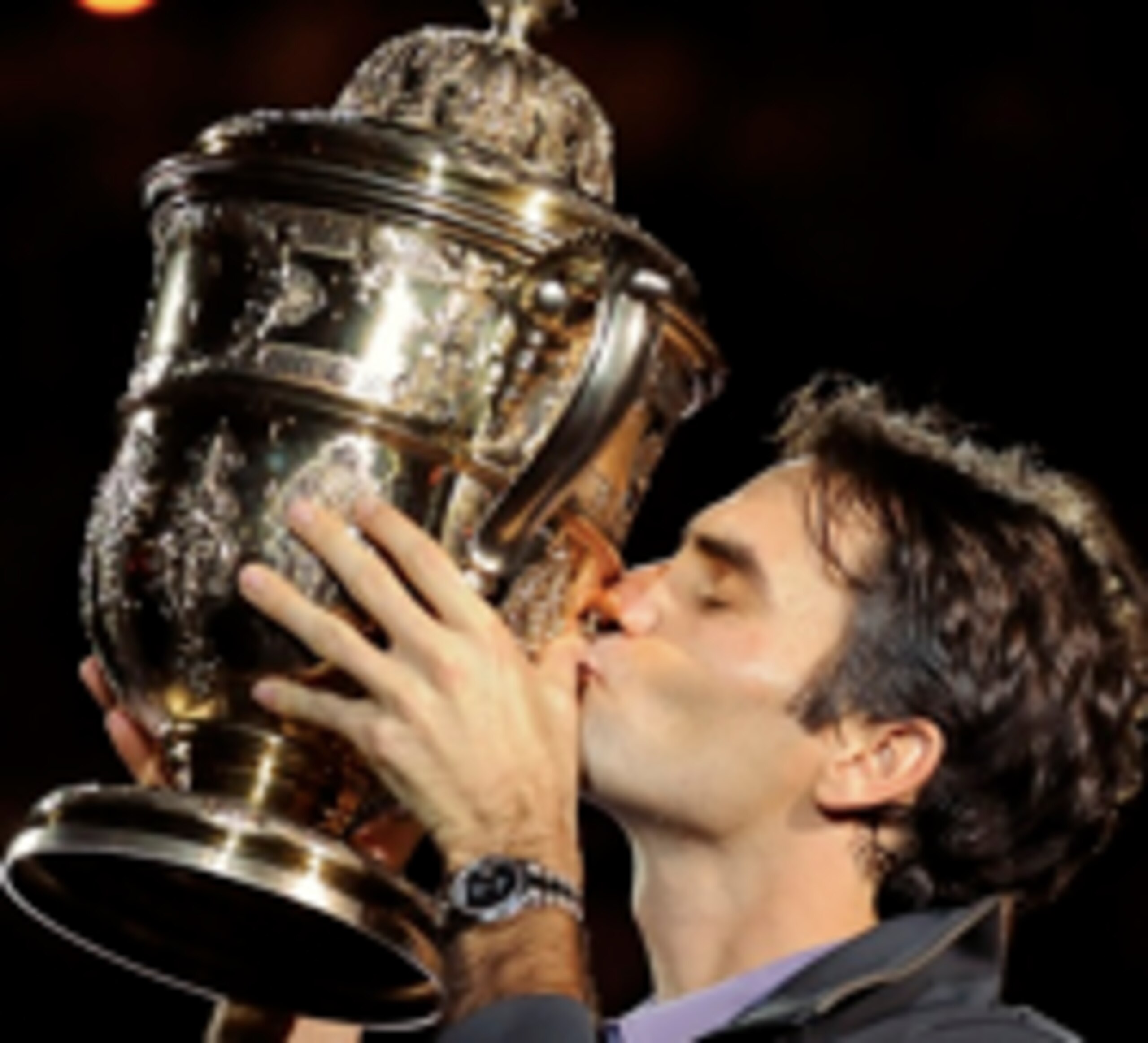 How intimidating is Roger Federer?
