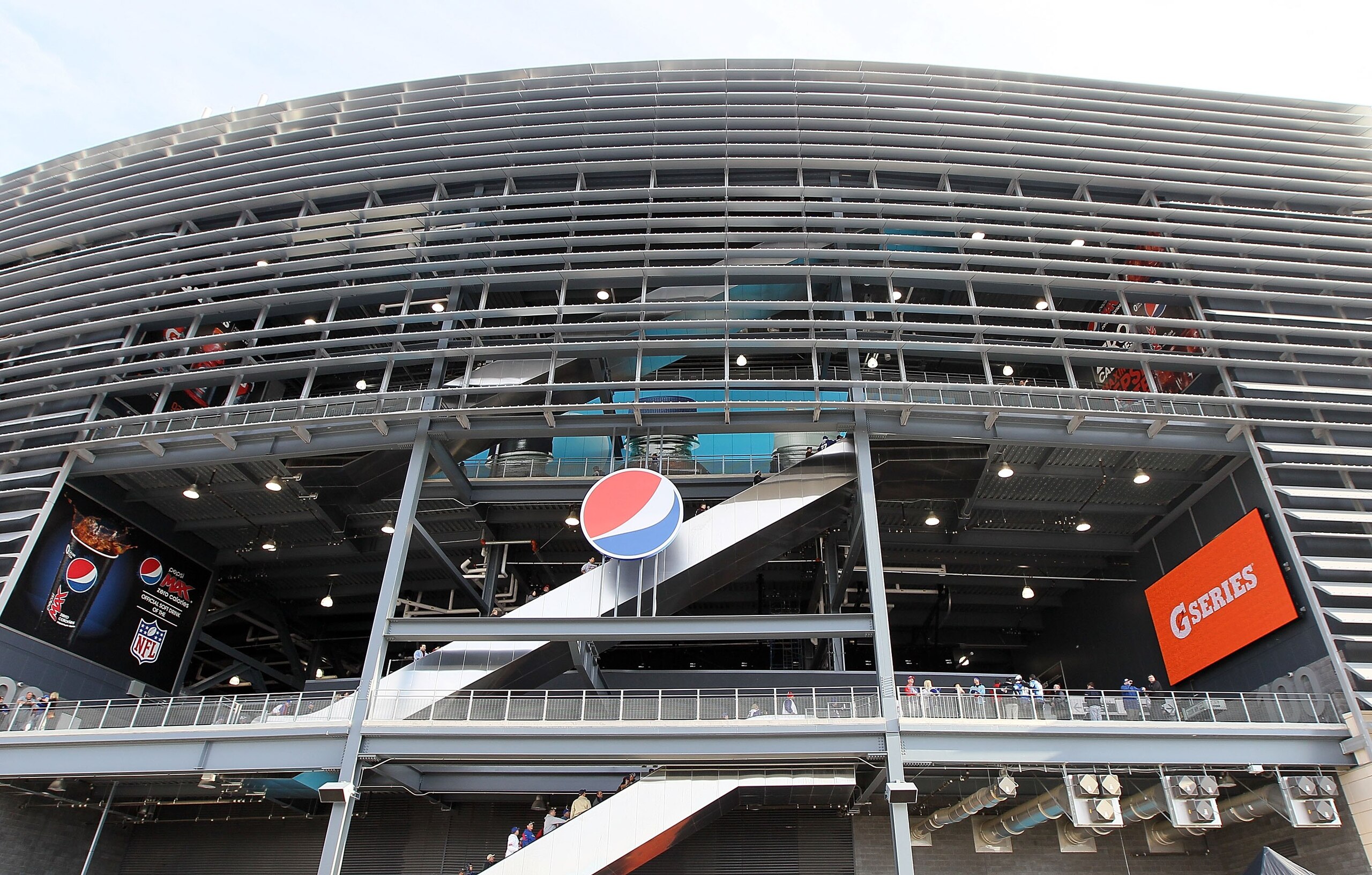 EAST RUTHERFORD, NJ - NOVEMBER 14: New Meadowlands Stadium is seen prior to the Dallas Cowboys playing the New York Giants on November 14, 2010 in East Rutherford, New Jersey. (Photo by Jim McIsaac/Getty Images) EAST RUTHERFORD, NJ - NOVEMBER 14: New Meadowlands Stadium is seen prior to the Dallas Cowboys playing the New York Giants on November 14, 2010 in East Rutherford, New Jersey. (Photo by Jim McIsaac/Getty Images)