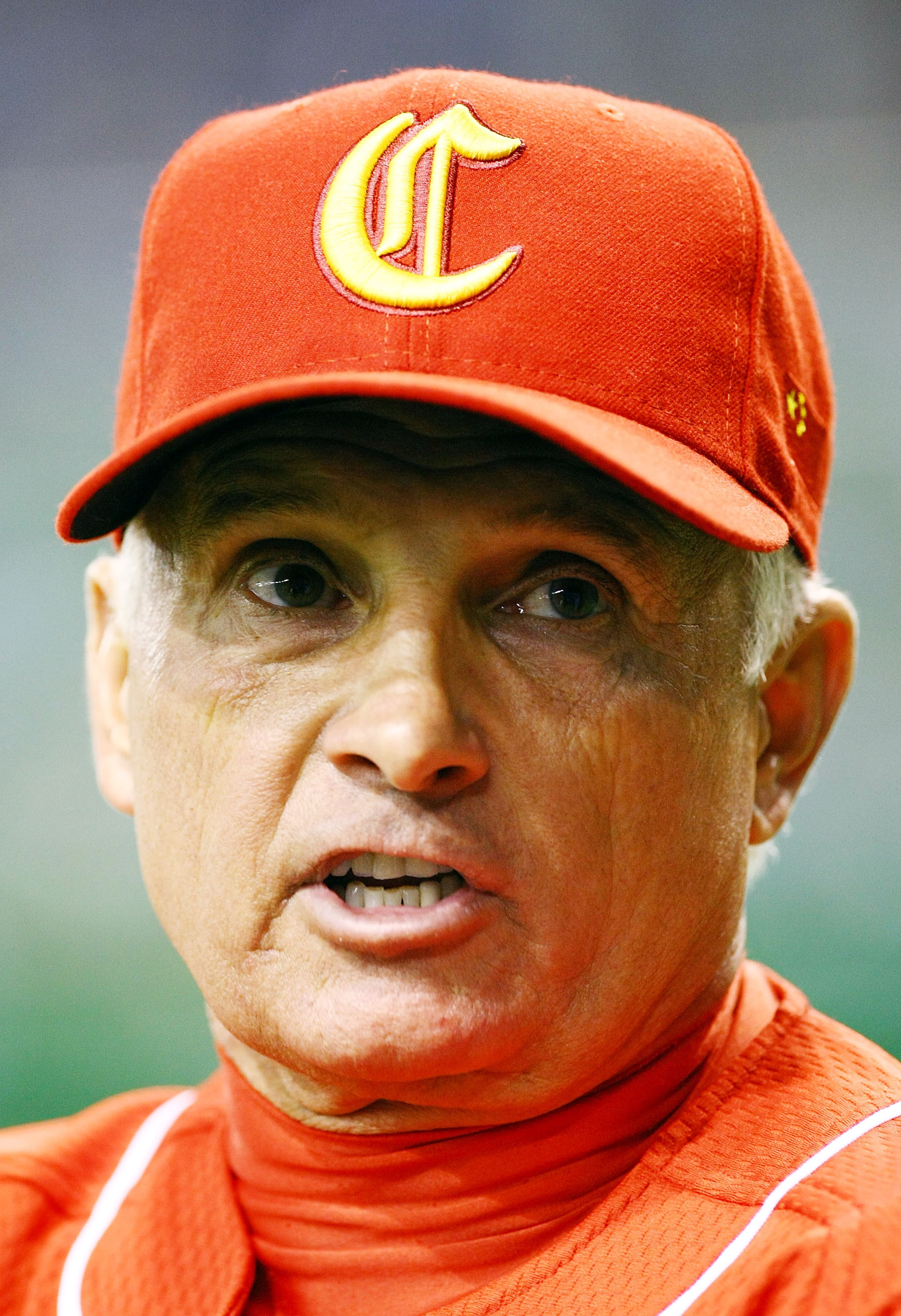 TOKYO - MARCH 05:  China Team Manager Terry Collins attends a prectice session before the World Baseball Classic Tokyo Round match between Japan and China at Tokyo Dome on March 5, 2009 in Tokyo, Japan.  (Photo by Junko Kimura/Getty Images)