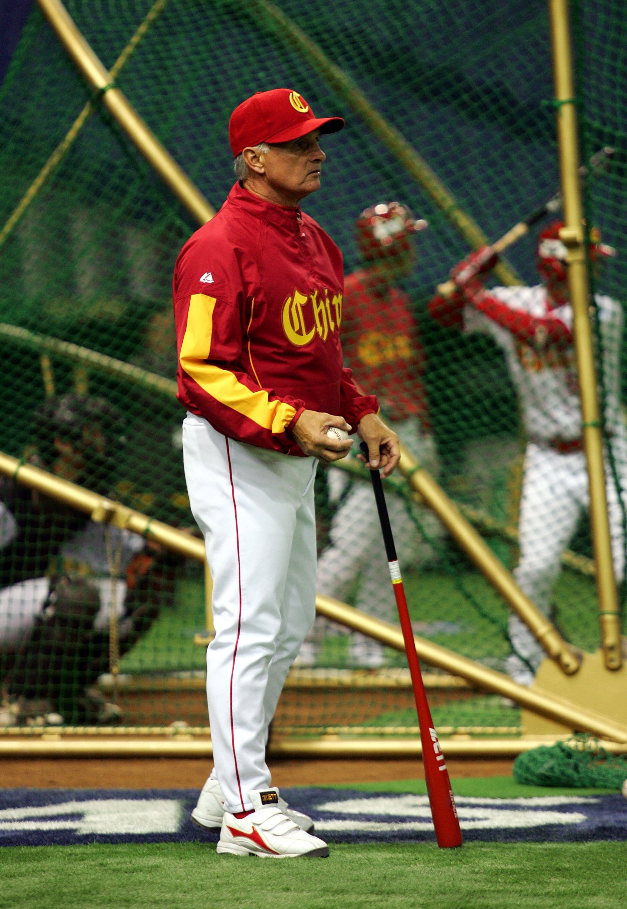 TOKYO - MARCH 07:  Manager Terry Collins #77 of Team China looks on prior to Game 3 of the 2009 World Baseball Classic Pool A match against Team Chinese Taipei at Tokyo Dome on March 7, 2009 in Tokyo, Japan.  (Photo by Koji Watanabe/Getty Images)