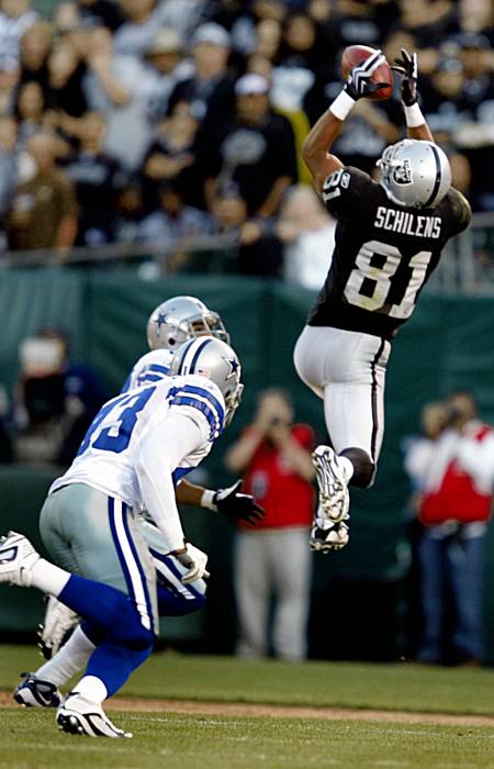 Chaz Schilens has done nothing more than take up a roster spot.