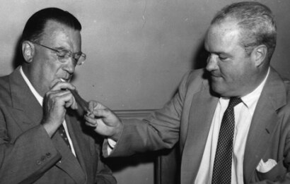 Stoneham is at right; the man on the left also appears on this list.