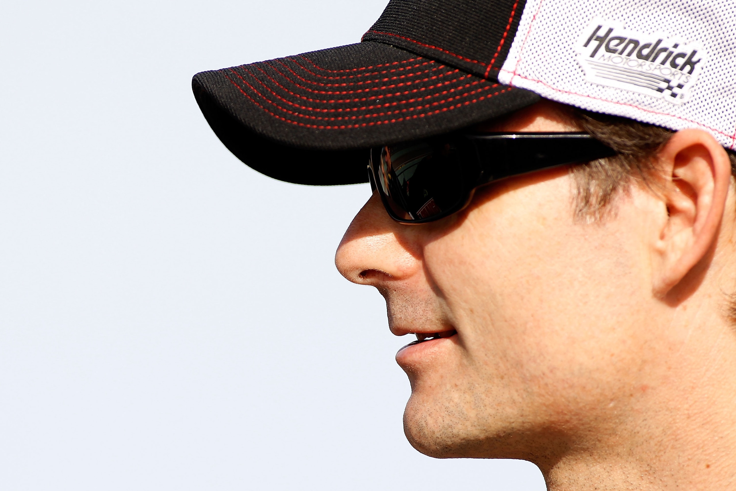 HOMESTEAD, FL - NOVEMBER 19:  Jeff Gordon, driver of the #24 DuPont Chevrolet, stands on the grid during qualifying for the NASCAR Sprint Cup Series Ford 400 at Homestead-Miami Speedway on November 19, 2010 in Homestead, Florida.  (Photo by Todd Warshaw/G