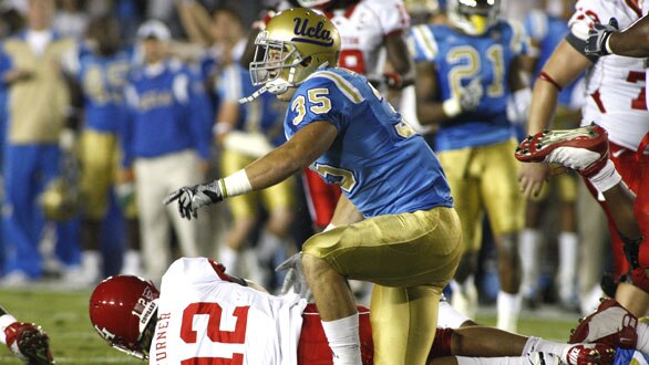 Jordan Zumwalt has exceeded expectations as a true freshman, and has made a case to stay in the Bruins' starting lineup in 2011