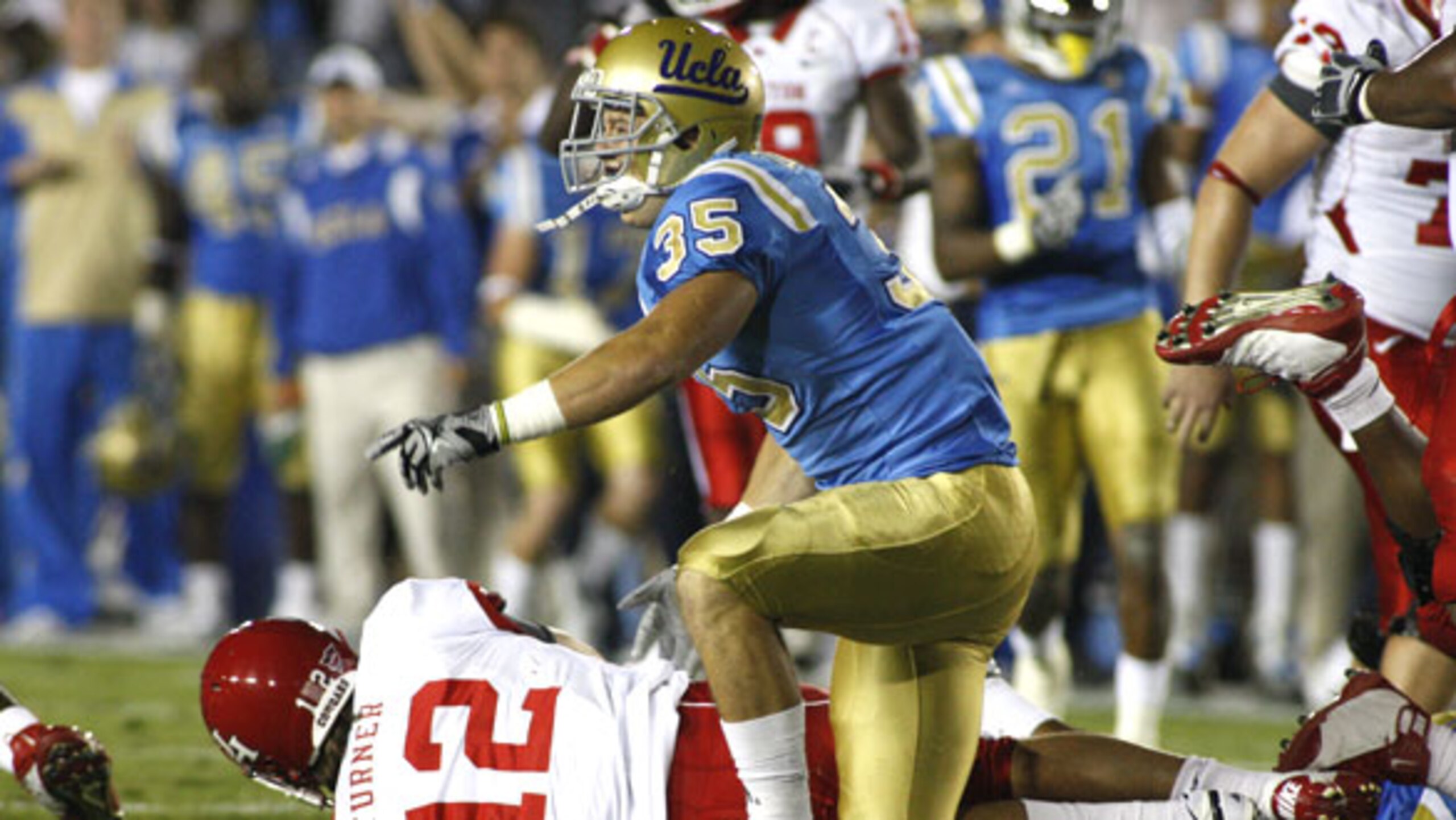 Jordan Zumwalt has exceeded expectations as a true freshman, and has made a case to stay in the Bruins' starting lineup in 2011