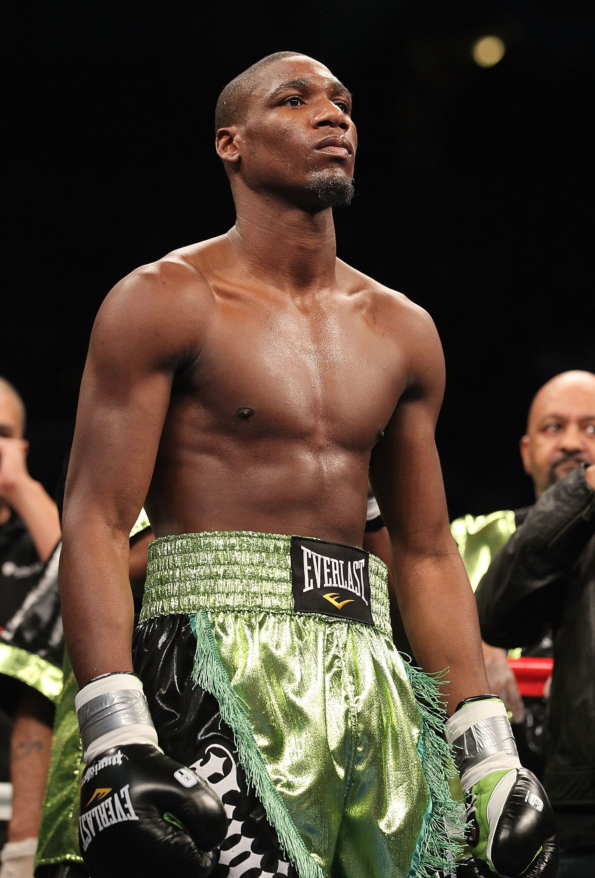 ATLANTIC CITY, NJ - NOVEMBER 20:  Paul Williams enters the ring before his fight against Sergio Martinez for the Middleweight Championship fight on November 20, 2010 at The Boardwalk Hall in Atlantic City, New Jersey.  (Photo by Al Bello/Getty Images)