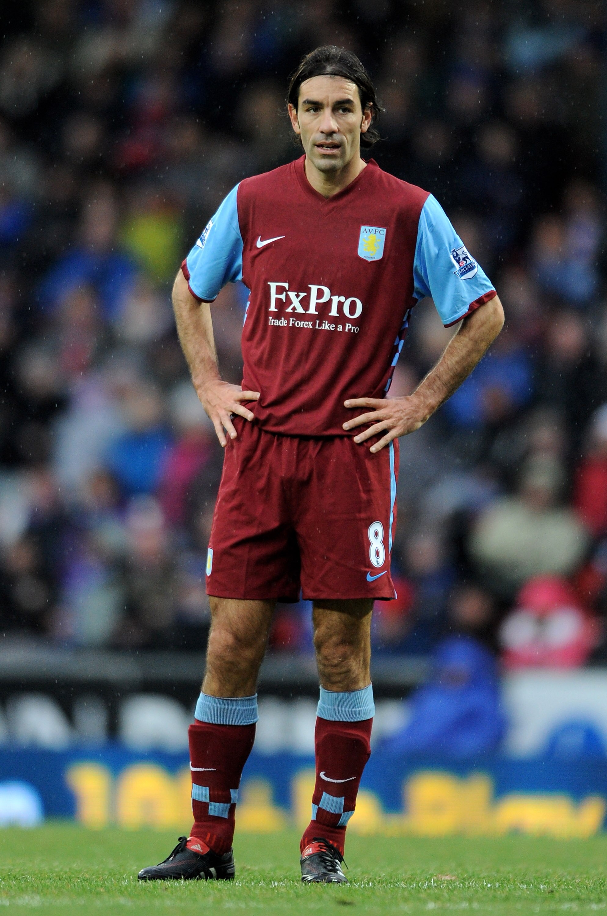 BLACKBURN, ENGLAND - NOVEMBER 21:  Robert Pires of Aston Villa looks on during the Barclays Premier League match between Blackburn Rovers and Aston Villa at Ewood Park on November 21, 2010 in Blackburn, England.  (Photo by Chris Brunskill/Getty Images)