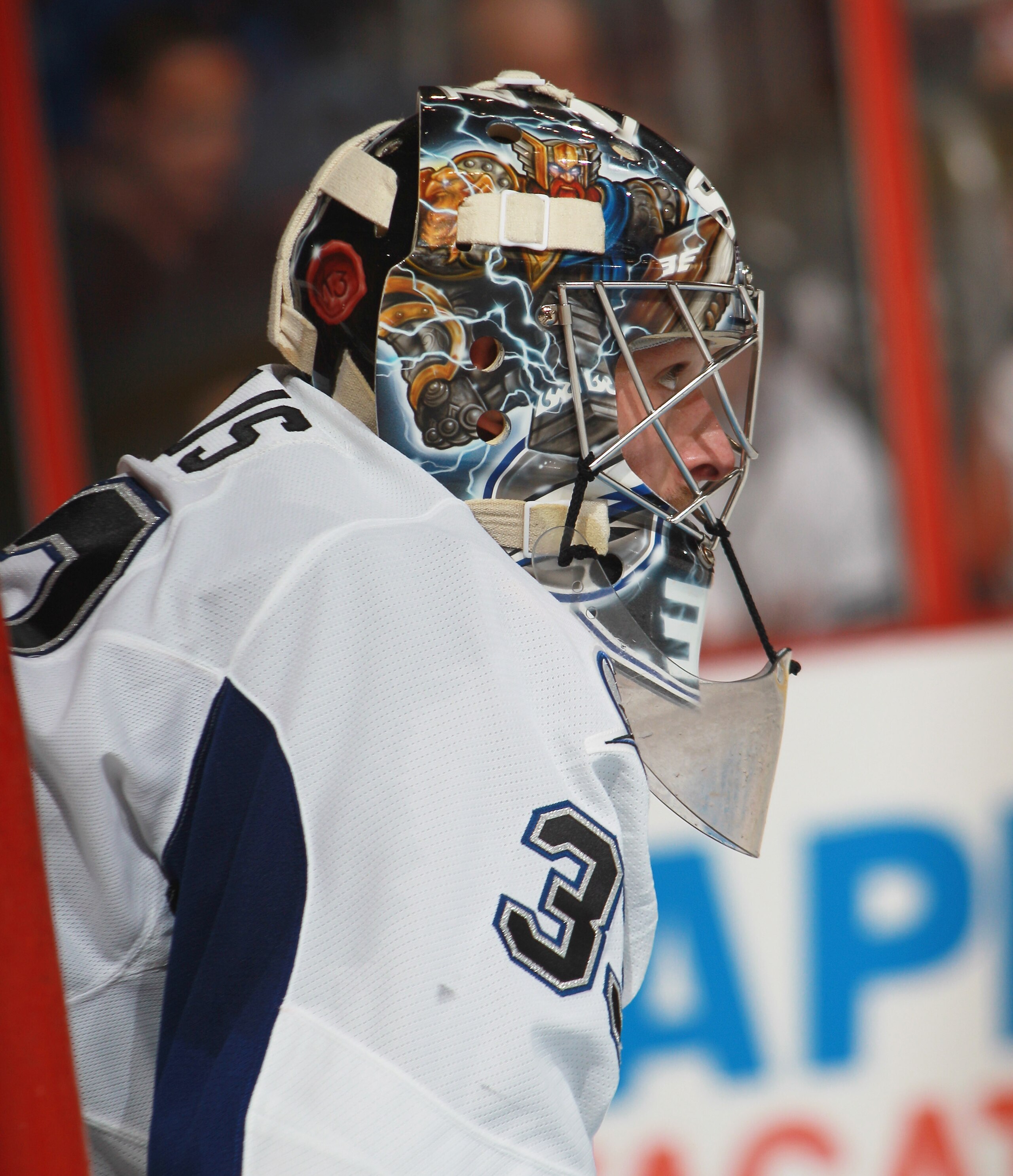 PHILADELPHIA - OCTOBER 14: Dan Ellis #33 of the Tampa Bay Lightning skates against the Philadelphia Flyers at the Wells Fargo Center on October 14, 2010 in Philadelphia, Pennsylvania. (Photo by Bruce Bennett/Getty Images) PHILADELPHIA - OCTOBER 14: Dan Ellis #33 of the Tampa Bay Lightning skates against the Philadelphia Flyers at the Wells Fargo Center on October 14, 2010 in Philadelphia, Pennsylvania. (Photo by Bruce Bennett/Getty Images)