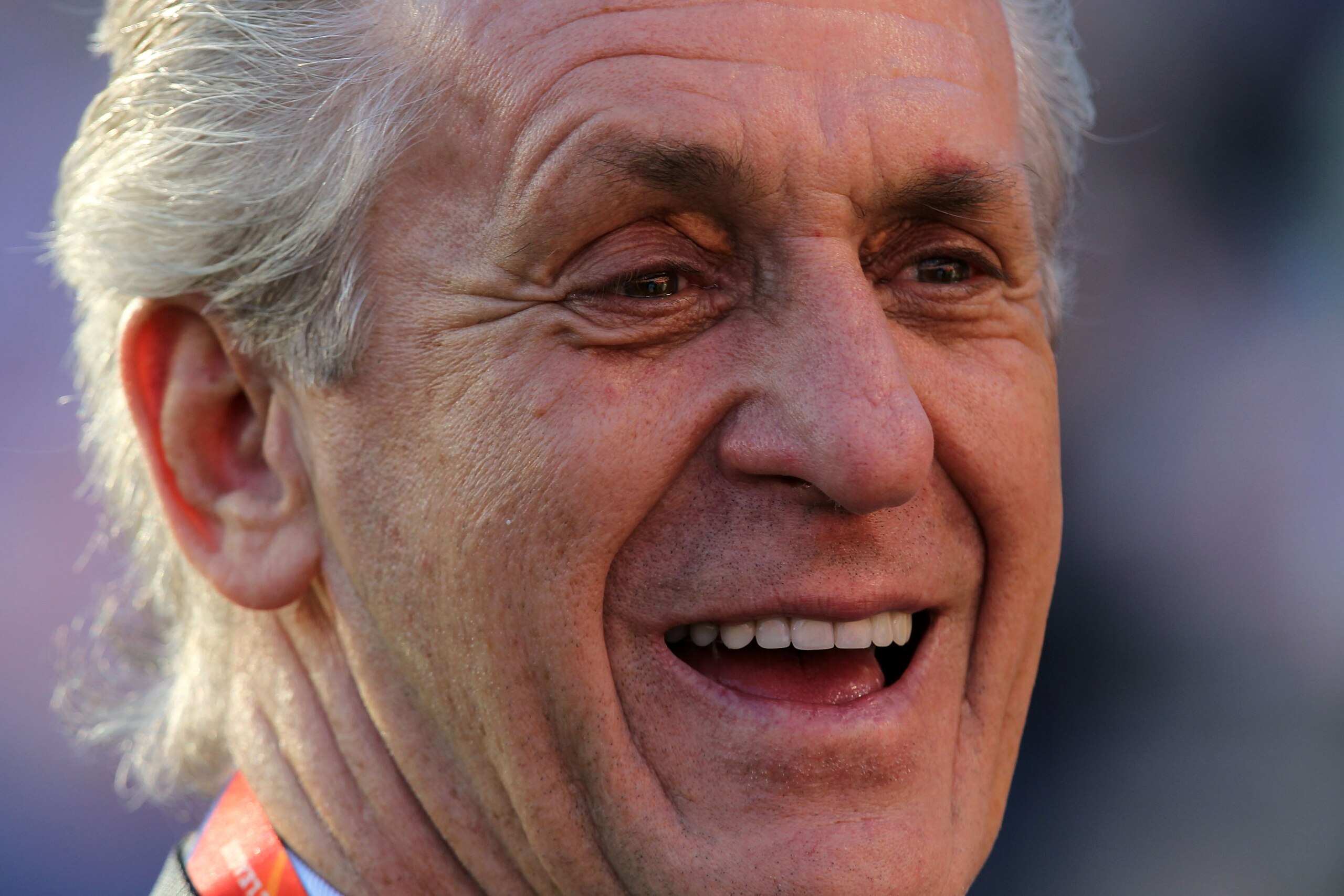 MIAMI GARDENS, FL - FEBRUARY 07: Miami Heat Team President Pat Riley watches on the sideline prior to the start of Super Bowl XLIV between the Indianapolis Colts and the New Orleans Saints on February 7, 2010 at Sun Life Stadium in Miami Gardens, Florida MIAMI GARDENS, FL - FEBRUARY 07: Miami Heat Team President Pat Riley watches on the sideline prior to the start of Super Bowl XLIV between the Indianapolis Colts and the New Orleans Saints on February 7, 2010 at Sun Life Stadium in Miami Gardens, Florida