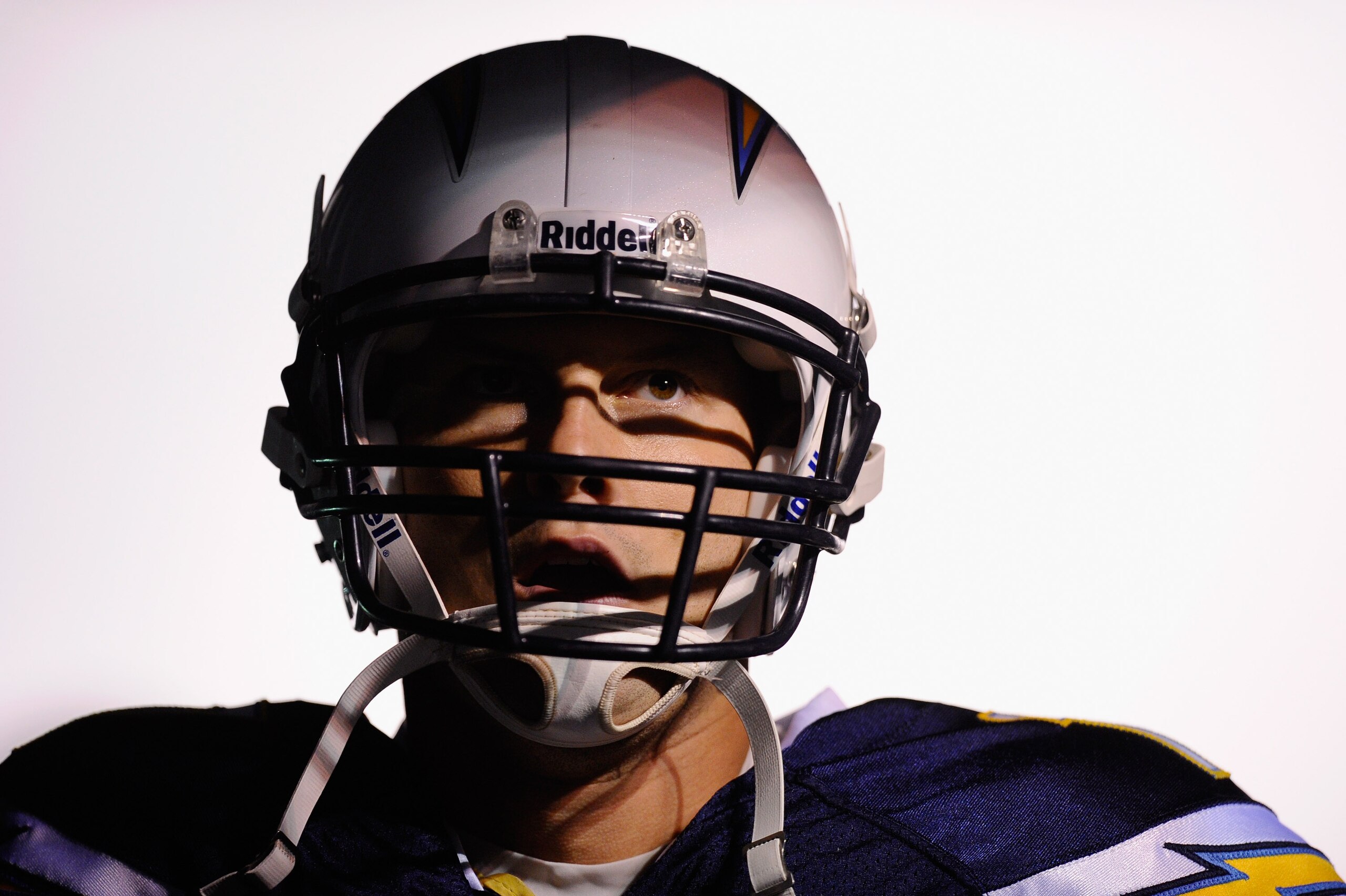 SAN DIEGO - NOVEMBER 22:  Quarterback Philip Rivers #17 of the San Diego Chargers prior to the start of the NFL football game against Denver Broncos at Qualcomm Stadium on November 22, 2010 in San Diego, California.  (Photo by Kevork Djansezian/Getty Imag