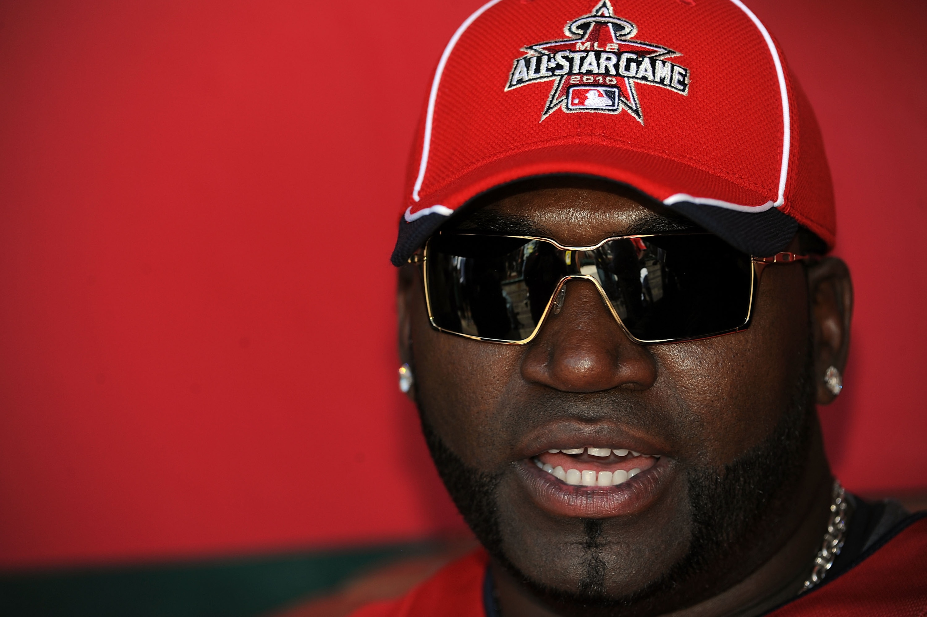 ANAHEIM, CA - JULY 13:  American League All-Star David Ortiz #34 of the Boston Red Sox looks on during the 81st MLB All-Star Game at Angel Stadium of Anaheim on July 13, 2010 in Anaheim, California.  (Photo by Lisa Blumenfeld/Getty Images)