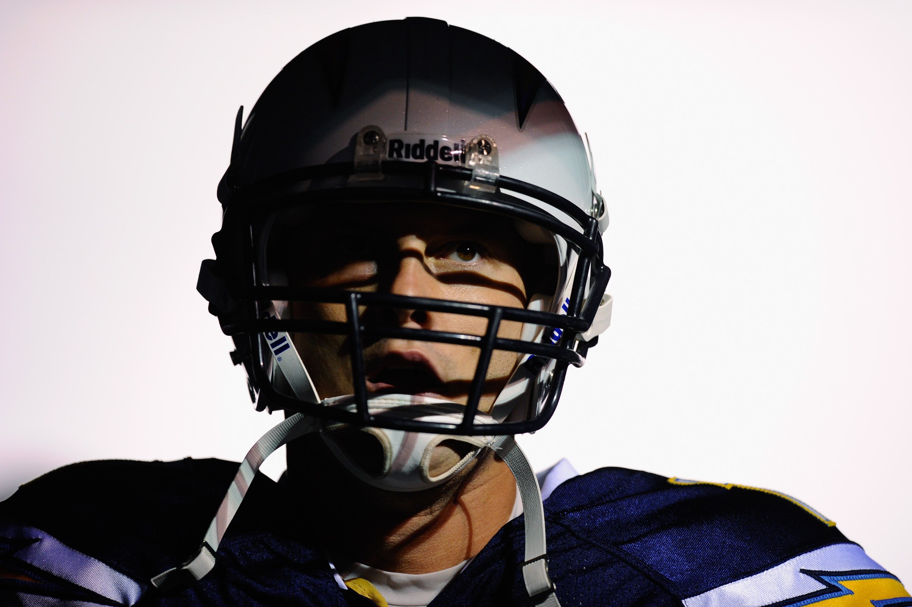 SAN DIEGO - NOVEMBER 22:  Quarterback Philip Rivers #17 of the San Diego Chargers prior to the start of the NFL football game against Denver Broncos at Qualcomm Stadium on November 22, 2010 in San Diego, California.  (Photo by Kevork Djansezian/Getty Imag