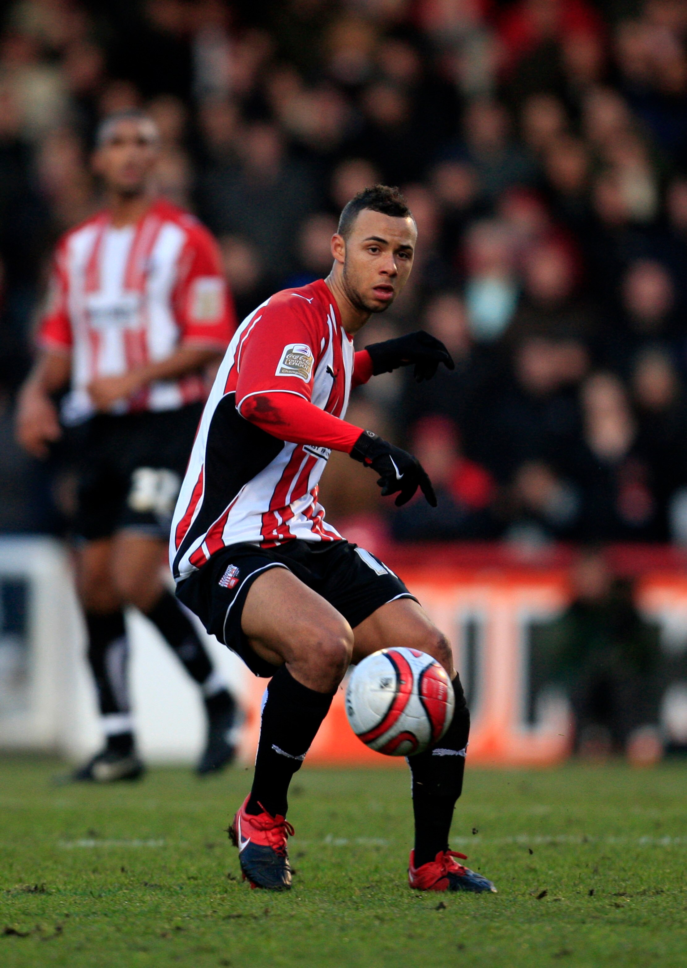 LONDON, ENGLAND - DECEMBER 28:  John Bostock of Brentford during the Coca Cola League One match between Brentford and Charlton Athletic at Griffin Park on December 28, 2009 in London, England. (Photo by Jed Leicester/Getty Images)