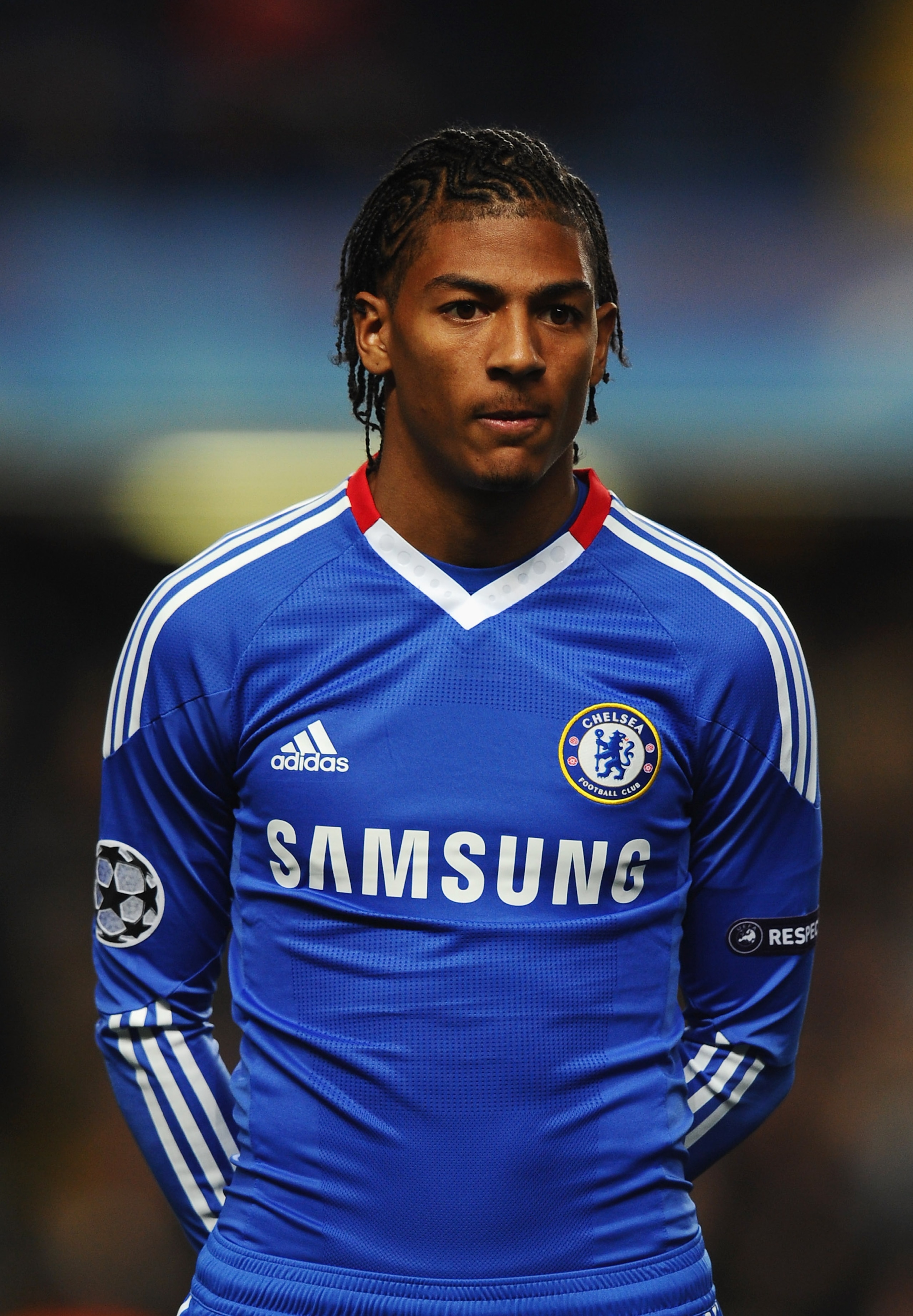 LONDON, ENGLAND - NOVEMBER 23: Patrick van Aanholt of Chelsea looks on during the UEFA Champions League Group F match between Chelsea and MSK Zilina at Stamford Bridge on November 23, 2010 in London, England.  (Photo by Mike Hewitt/Getty Images)