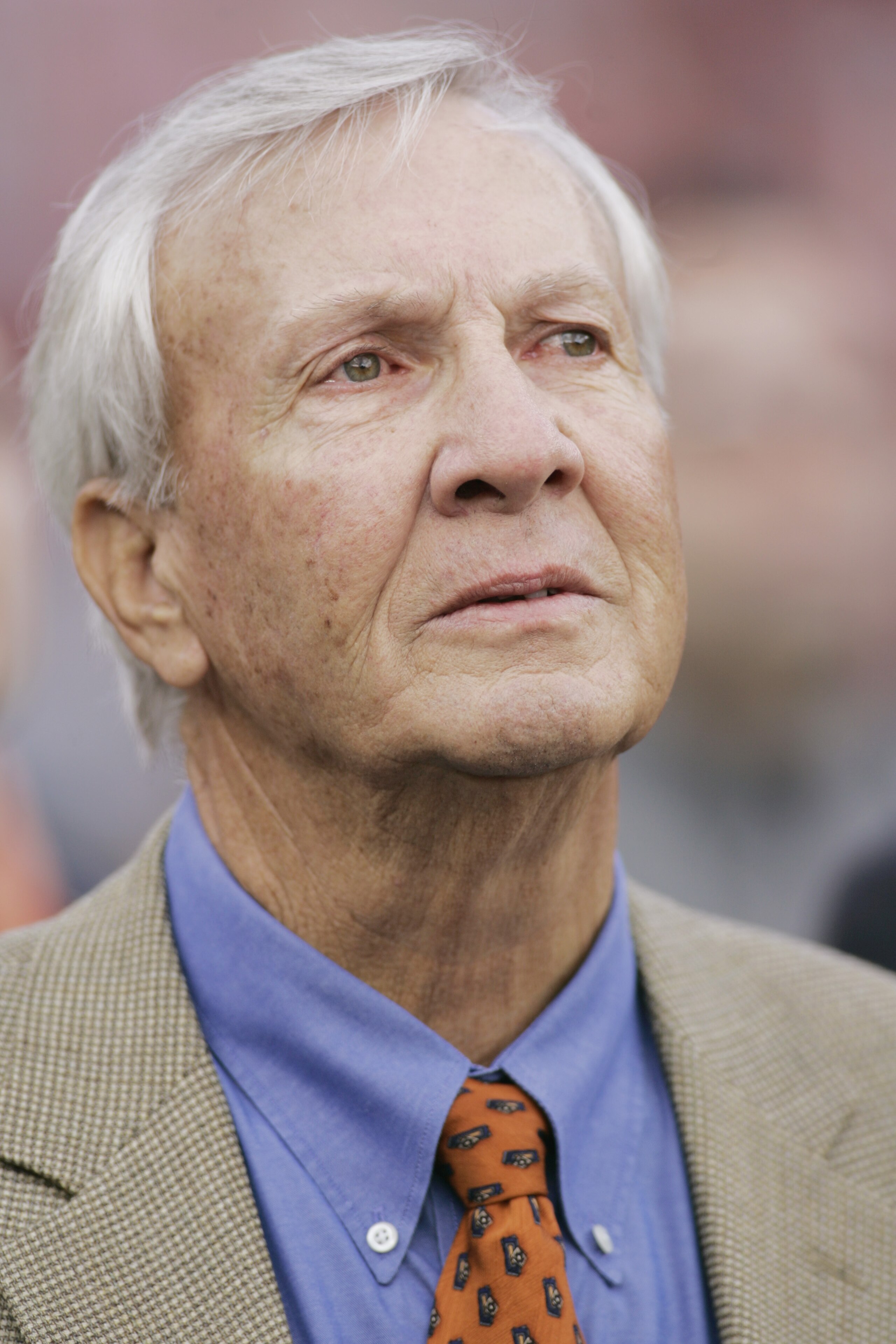 AUBURN, AL - NOVEMBER 19:  A ceremony honors former Auburn Tigers head coach Pat Dye for his induction to the College Football Hall of Fame during the game against the Alabama Crimson Tide at Jordan-Hare Stadium on November 19, 2005 in Auburn, Alabama. Th
