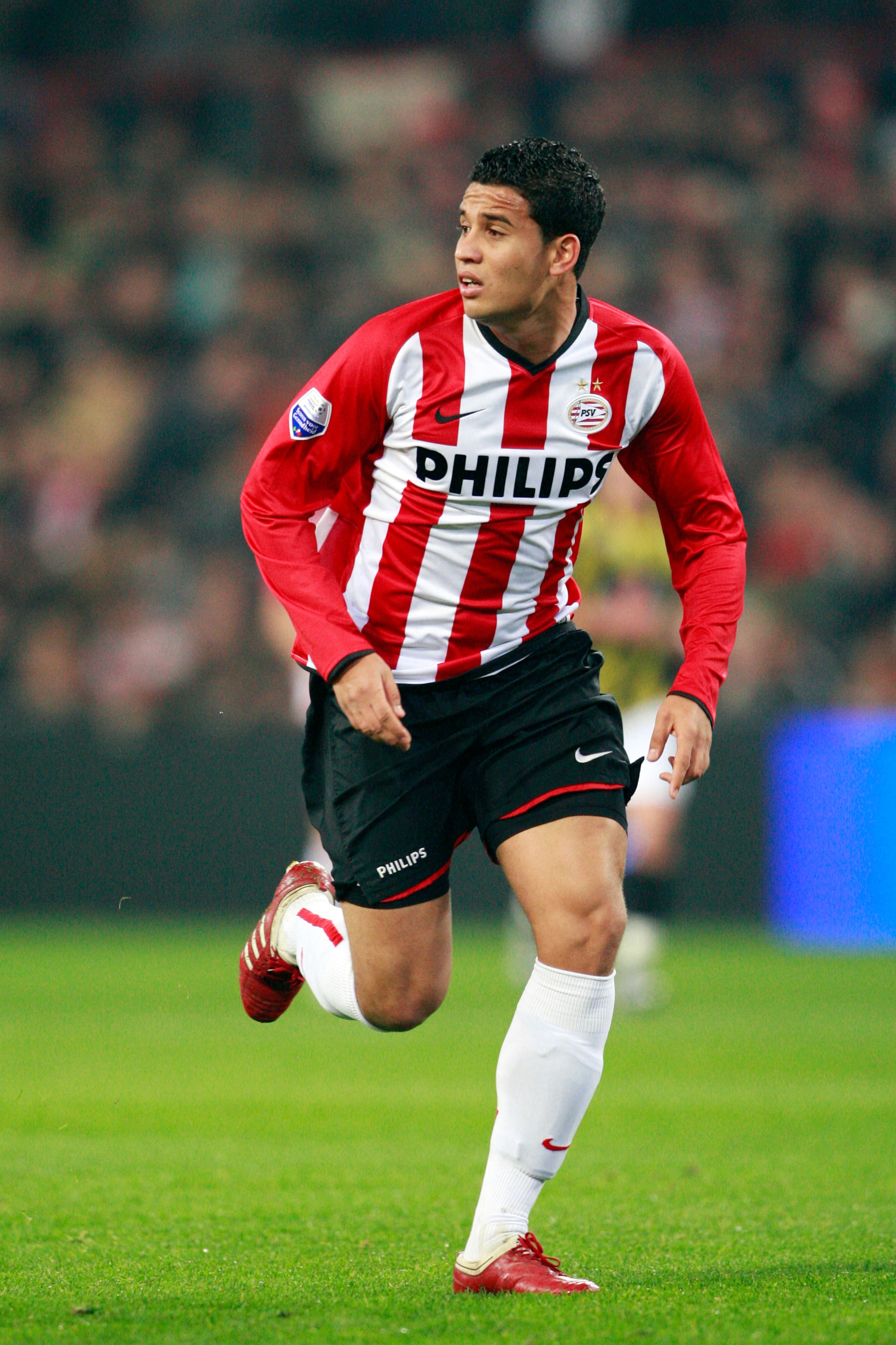 EINDHOVEN, NETHERLANDS - OCTOBER 31:  Jonathan Reis of PSV Eindhoven during the Eredivisie match between PSV Eindhoven and Vitesse held on October 31, 2009 at the Philips Stadion, in Eindhoven, Netherlands. (Photo by Anoek De Groot/EuroFootball/Getty Imag
