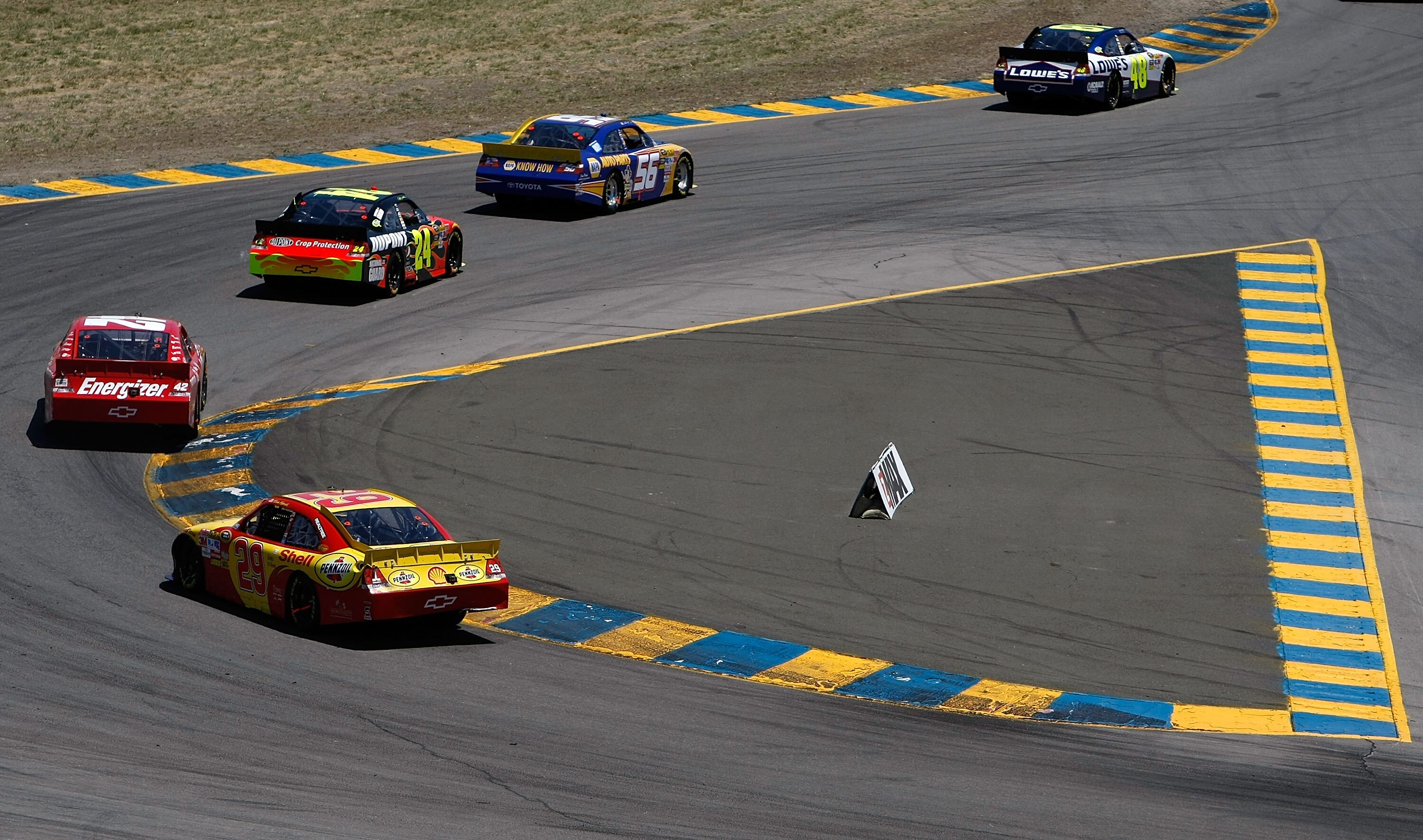 SONOMA, CA - JUNE 20:  A general view of the track during the NASCAR Sprint Cup Series Toyota/Save Mart 350 at Infineon Raceway on June 20, 2010 in Sonoma, California.  (Photo by Jonathan Ferrey/Getty Images for NASCAR)