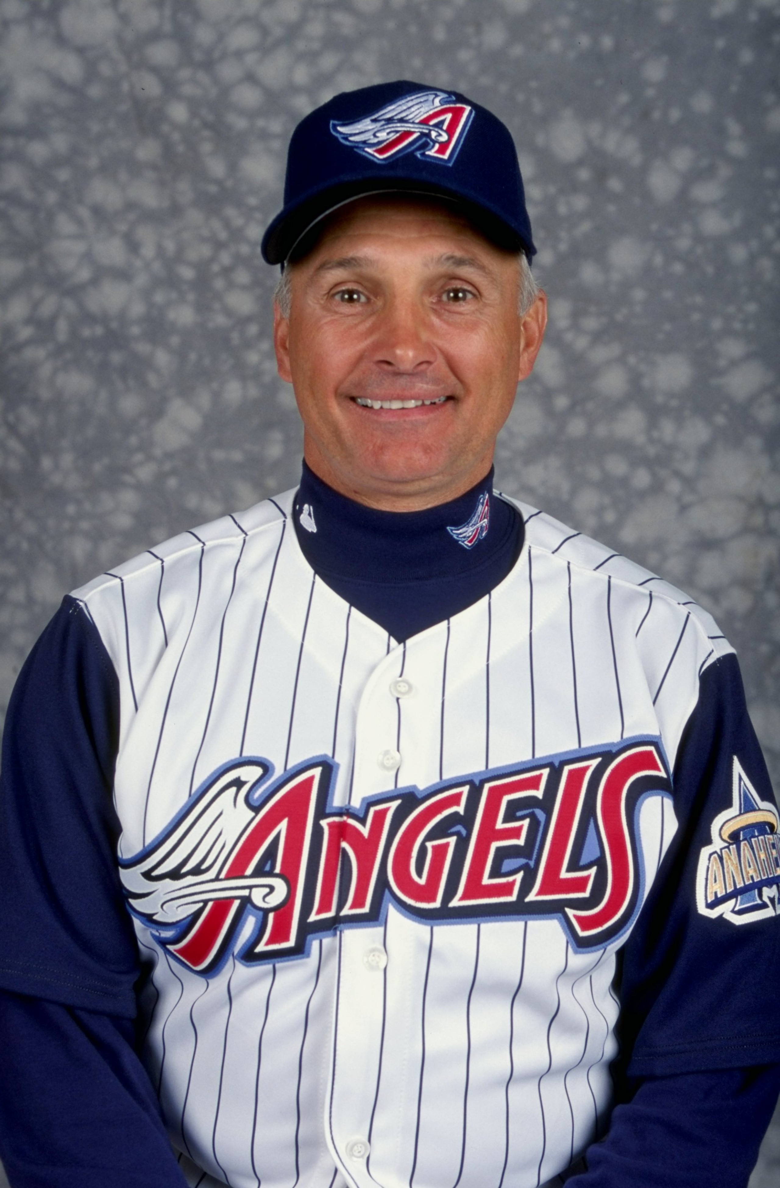 25 Feb 1999: Manager Terry Collins #1 of the Anaheim Angels poses for a studio portrait on Photo Day during Spring Training at Tempe Diablo Stadium in Tempe, Arizona.