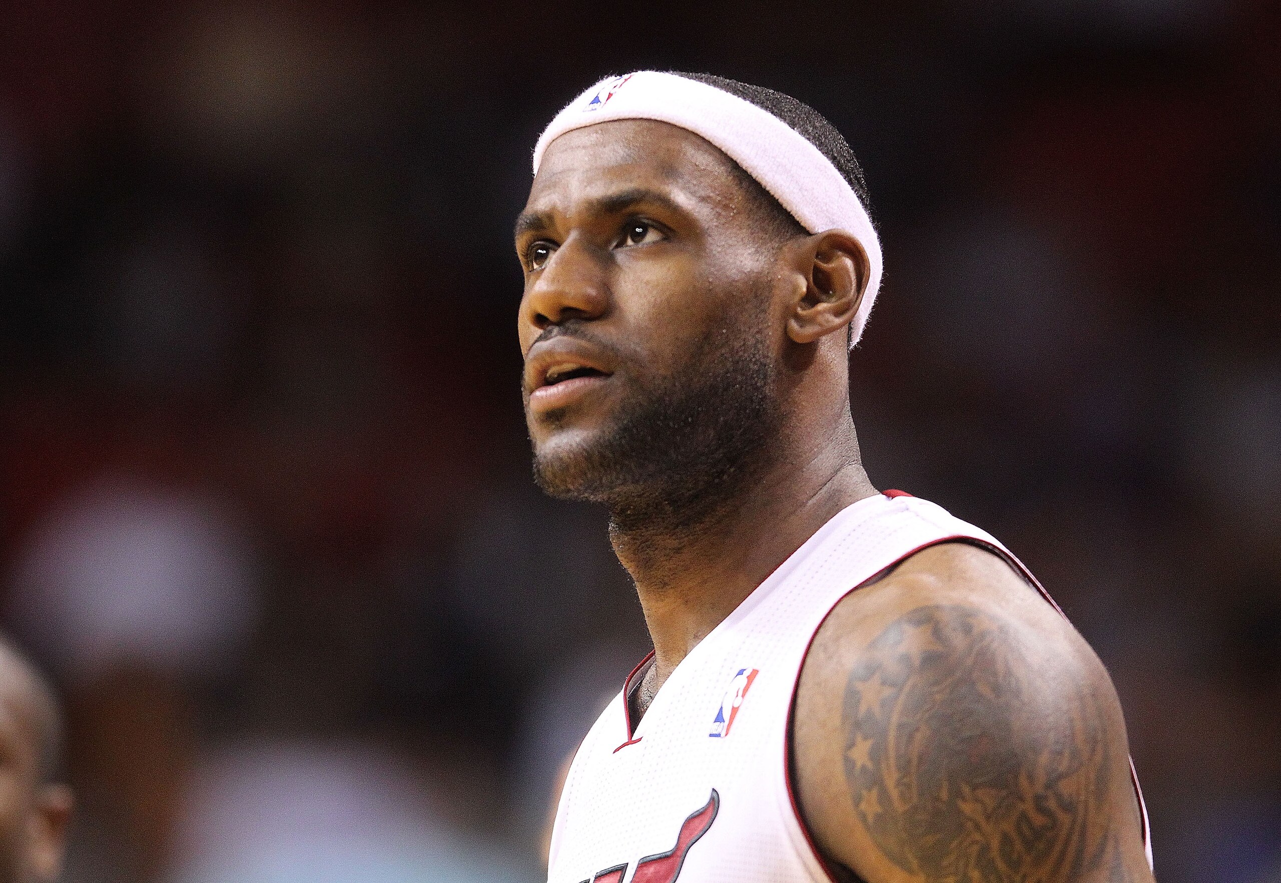 MIAMI - NOVEMBER 09: Lebron James #6 of the Miami Heat during a game against the Utah Jazz at American Airlines Arena on November 9, 2010 in Miami, Florida. NOTE TO USER: User expressly acknowledges and agrees that, by downloading and/or using this Photo MIAMI - NOVEMBER 09: Lebron James #6 of the Miami Heat during a game against the Utah Jazz at American Airlines Arena on November 9, 2010 in Miami, Florida. NOTE TO USER: User expressly acknowledges and agrees that, by downloading and/or using this Photo