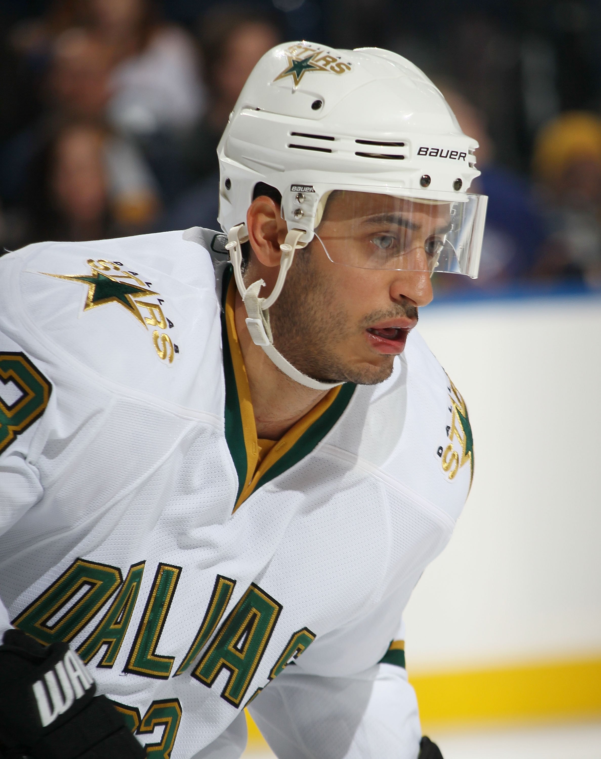 BUFFALO, NY - MARCH 10:  Mike Ribeiro #63 of the Dallas Stars skates against the Buffalo Sabres at the HSBC Arena on March 10, 2010 in Buffalo, New York.  (Photo by Bruce Bennett/Getty Images)