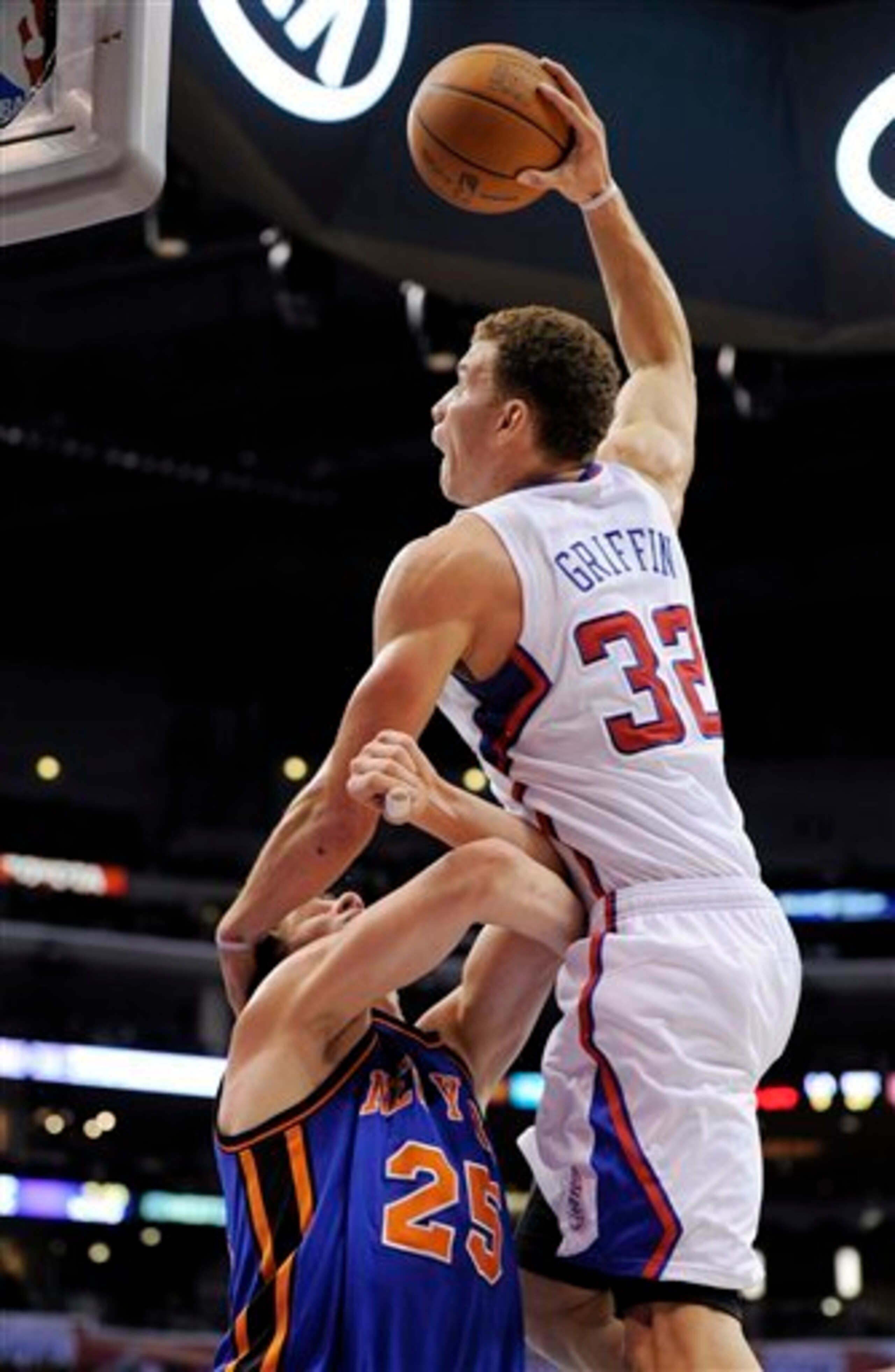 Blake Griffin's monster dunk against the Knicks