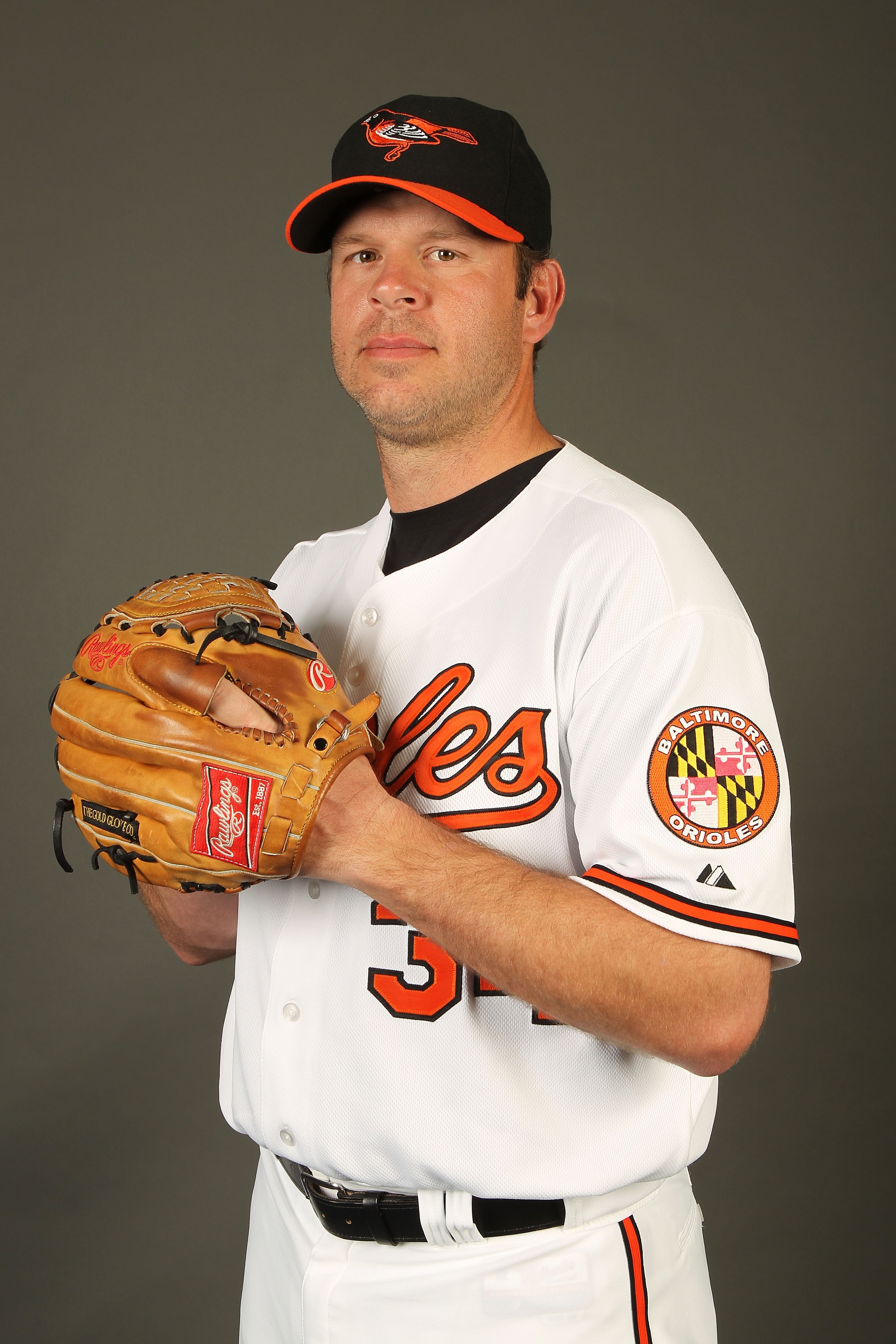 SARASOTA, FL - FEBRUARY 27:  Kevin Millwood #34 of the Baltimore Orioles poses for a photo during Spring Training Media Photo Day at Ed Smith Stadium  on February 27, 2010 in Sarasota, Florida.  (Photo by Nick Laham/Getty Images)