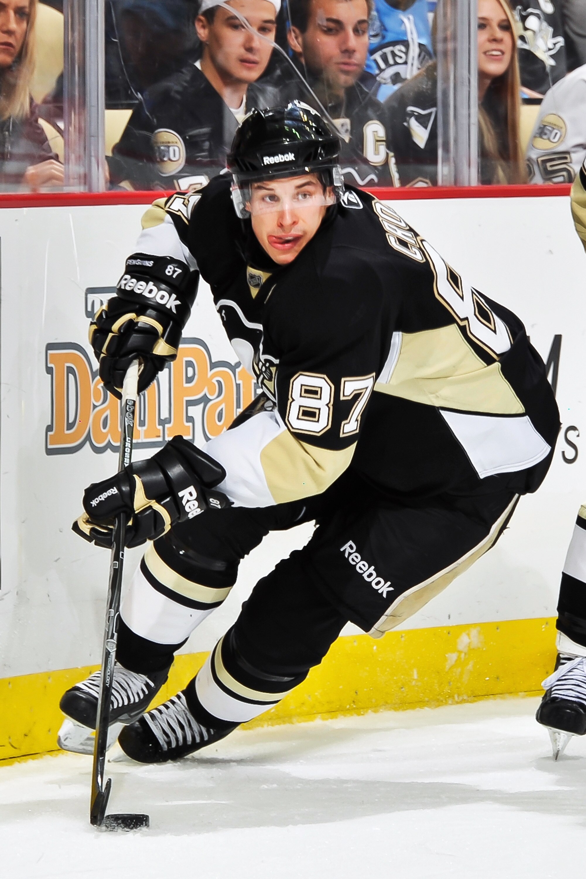 PITTSBURGH - NOVEMBER 19:  Sidney Crosby #87 of the Pittsburgh Penguins skates with the puck against the Carolina Hurricanes on November 19, 2010 at Consol Energy Center in Pittsburgh, Pennsylvania.  (Photo by Jamie Sabau/Getty Images)