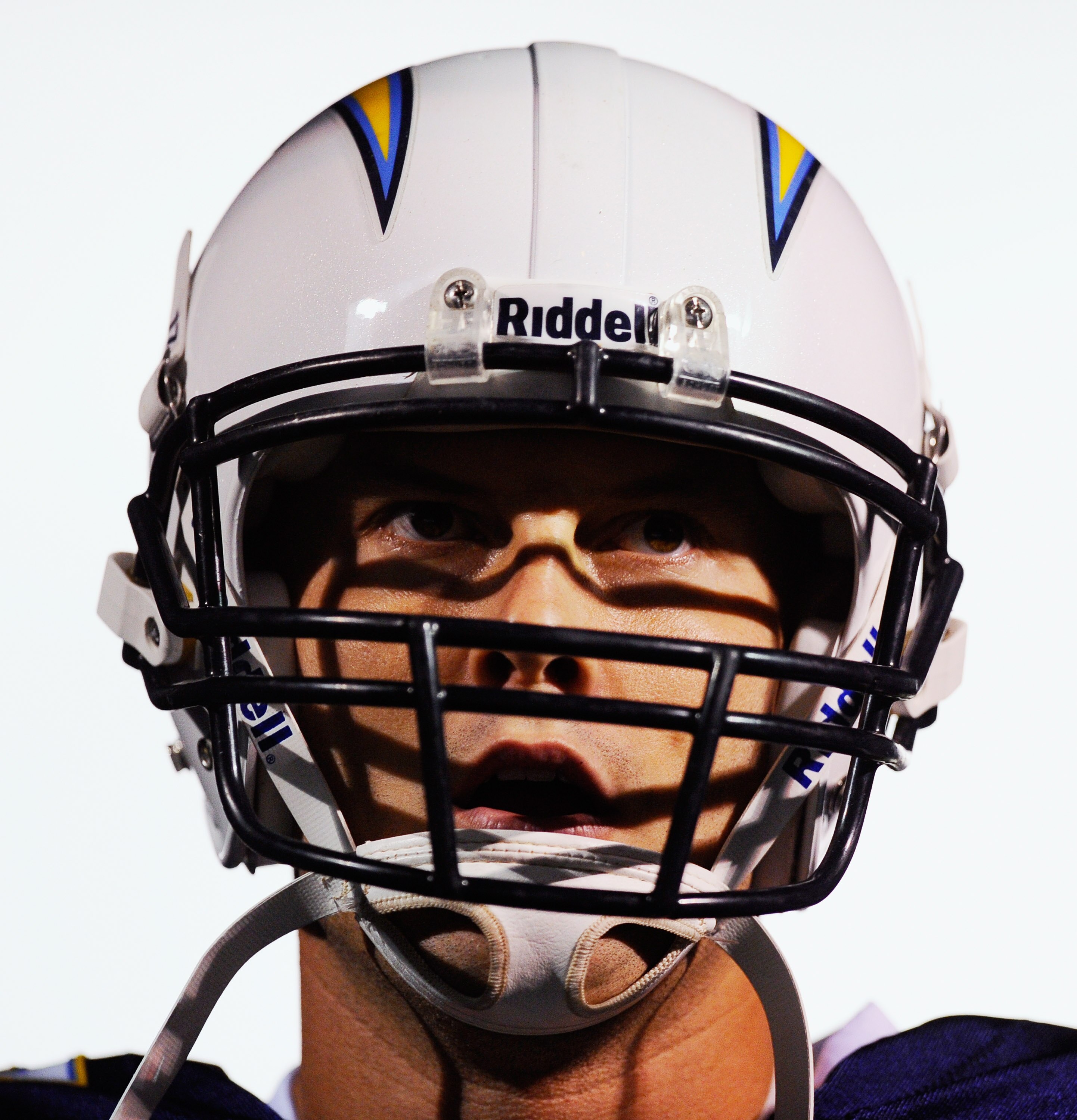 SAN DIEGO - NOVEMBER 22:  Quarterback Philip Rivers #17 of the San Diego Chargers prior to the start of the NFL football game against Denver Broncos at Qualcomm Stadium on November 22, 2010 in San Diego, California.  (Photo by Kevork Djansezian/Getty Imag